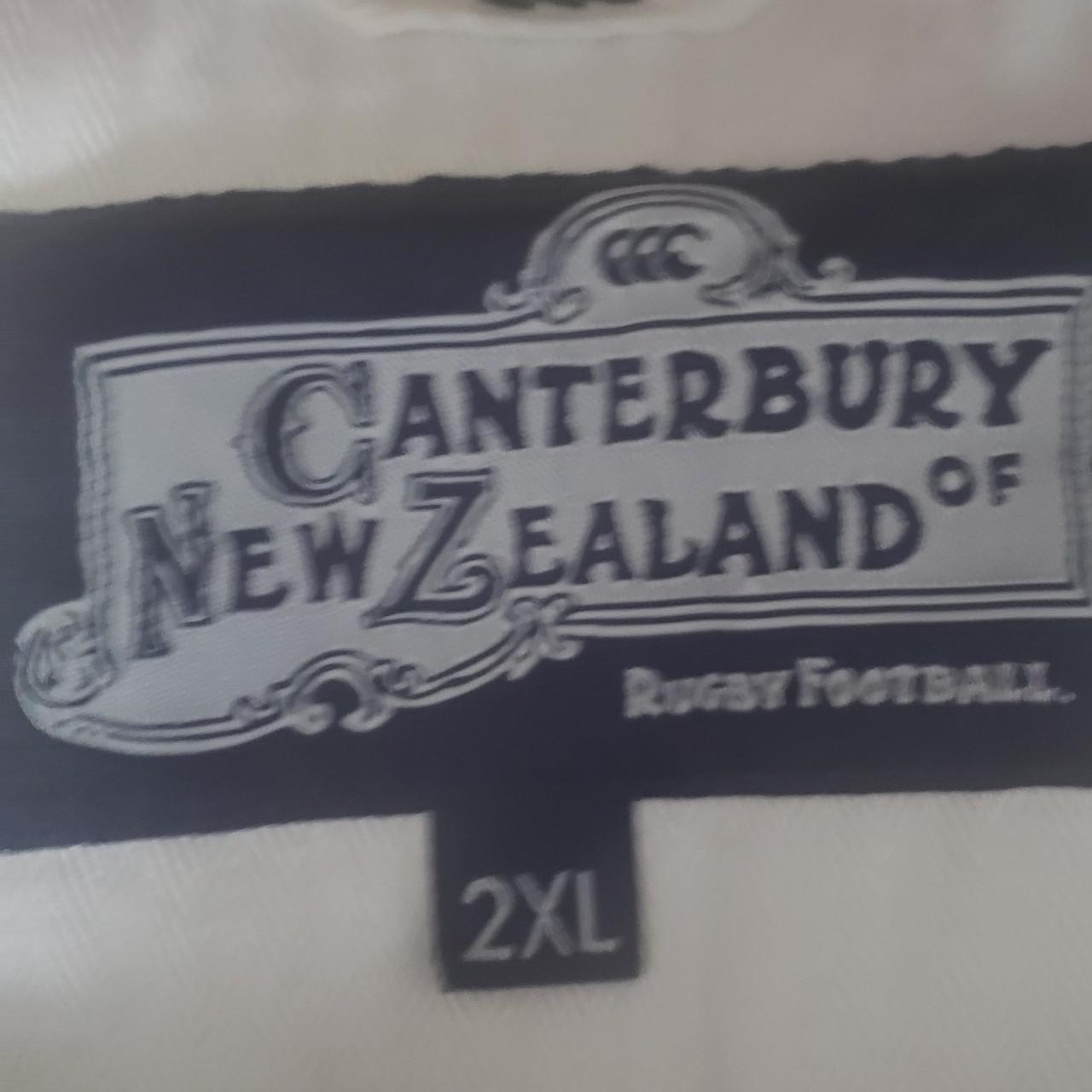 Canterbury Men's White and Navy Polo-shirts (3)