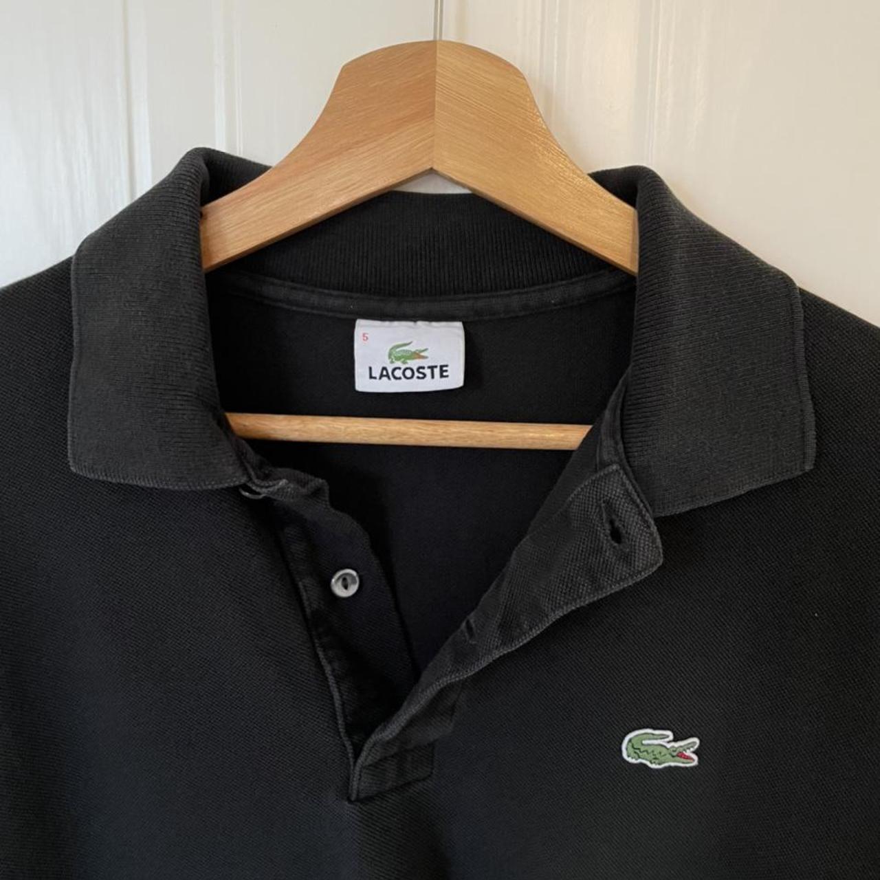 Lacoste polo shirt in mens size large (5) crocodile... - Depop