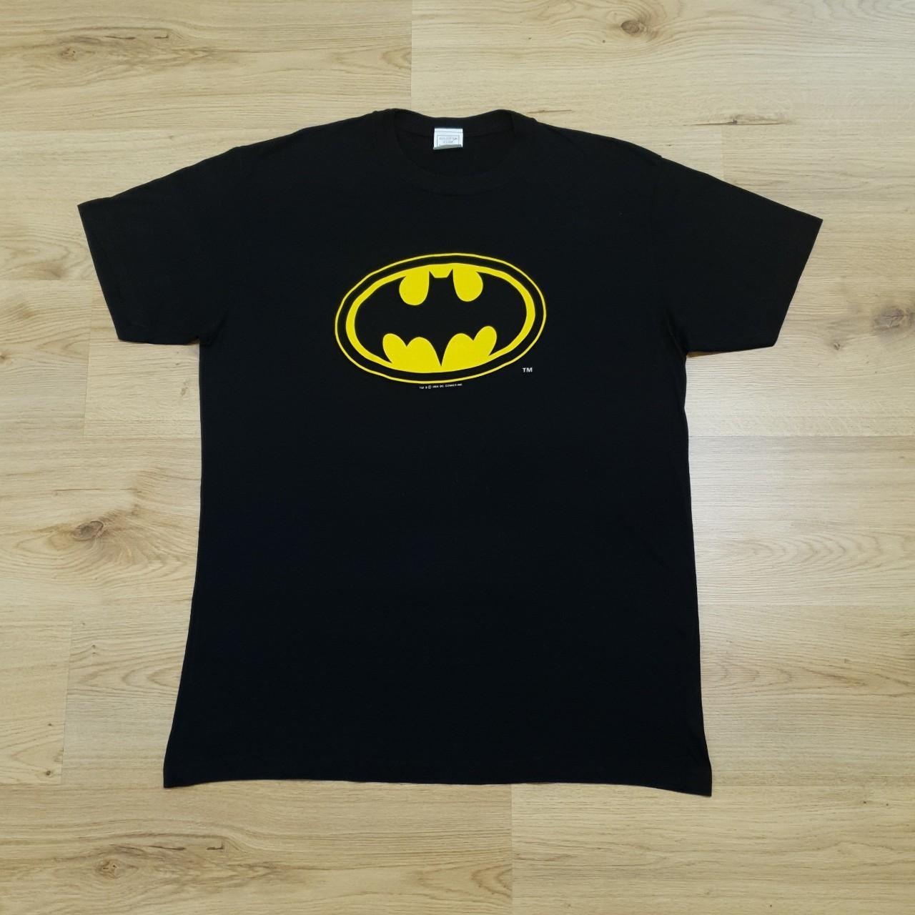 90's Vintage Single Stitch Batman Graphic T Shirt... - Depop