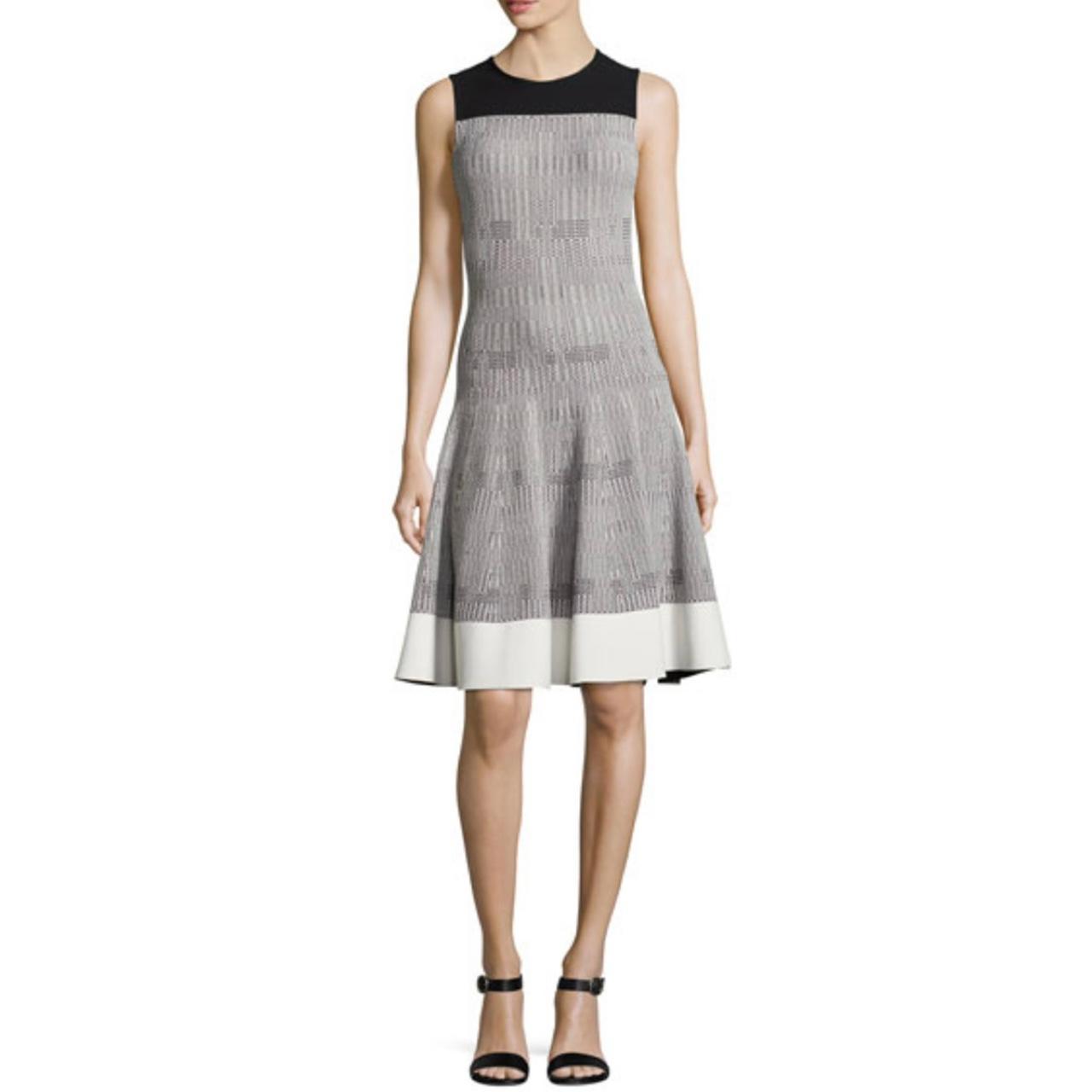 Narciso Rodriguez Women's Black and White Dress