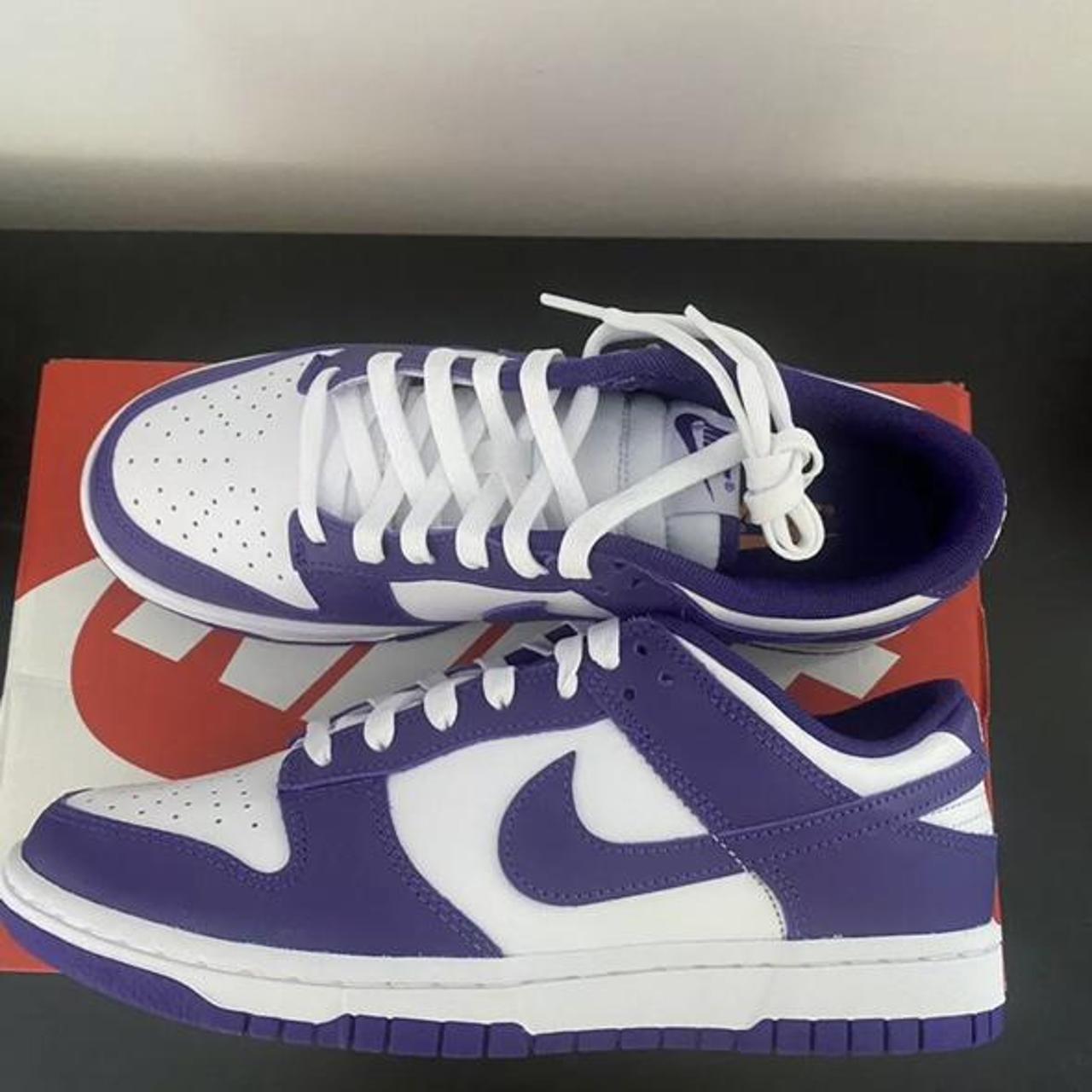 Court purple dunks size 8 sold Depop Court purple dunks size 8 sold Depop