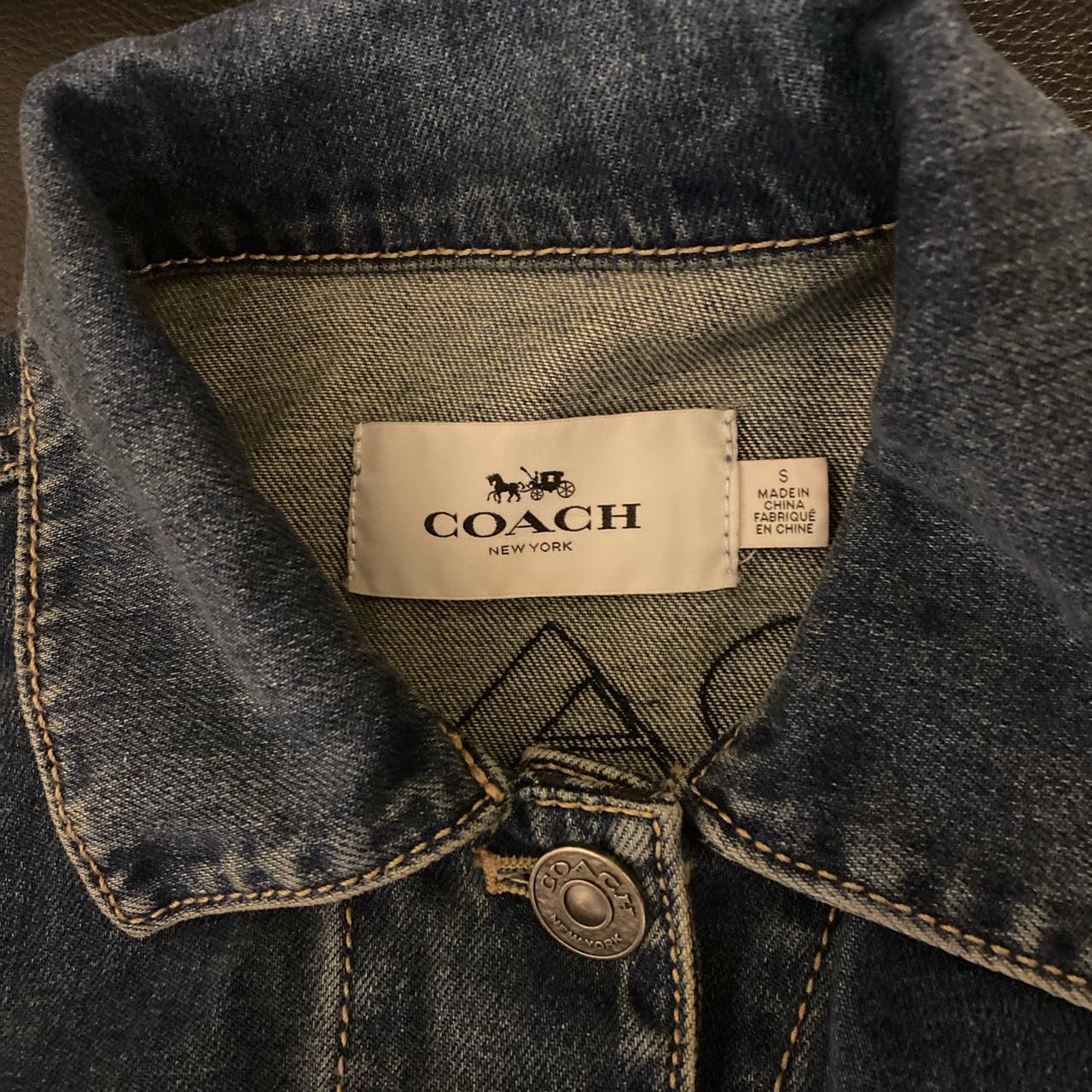 Coach denim jacket (open to offers) Awesome... - Depop