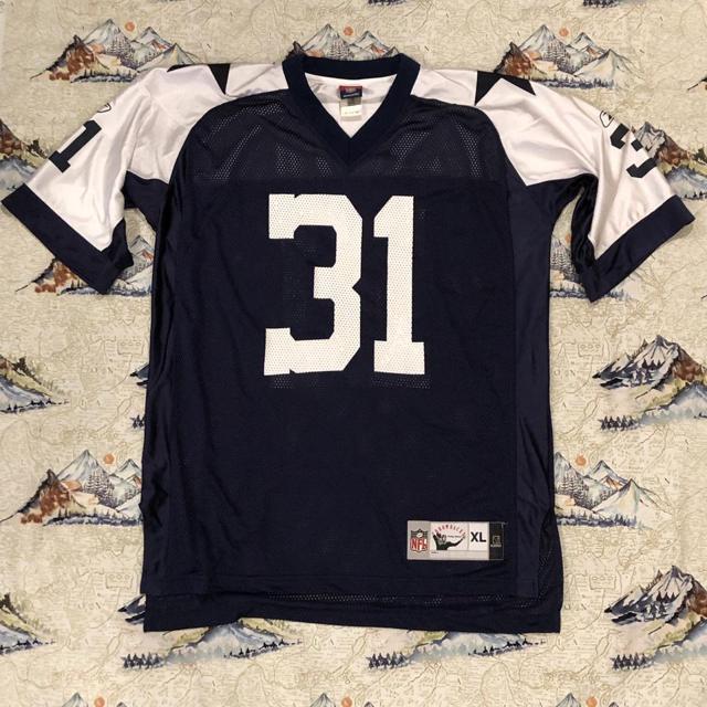 Y2k Roy Williams Detroit Lions NFL Reebok Jersey - Depop