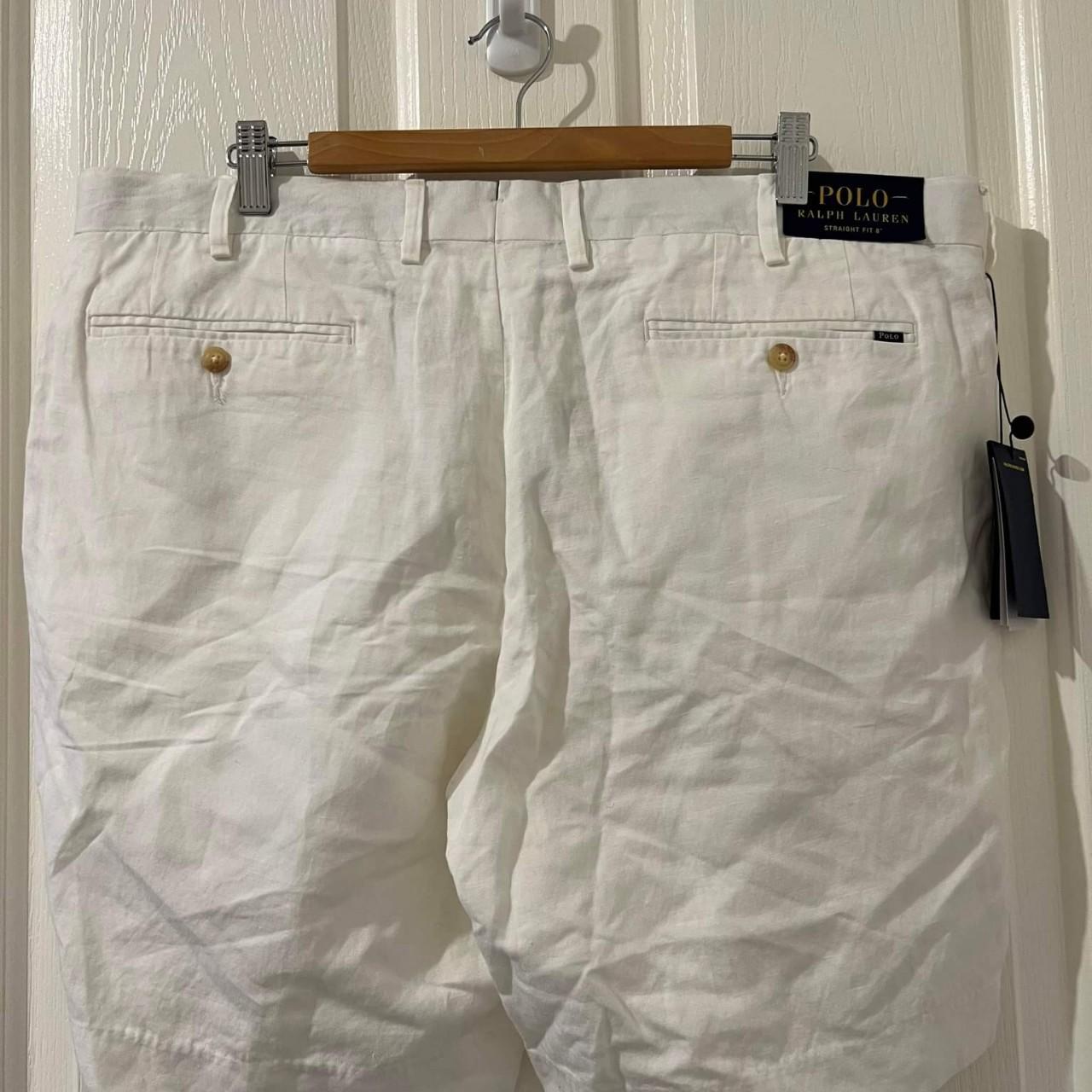 Polo Ralph Lauren White Chino Shorts, Tag Still... - Depop