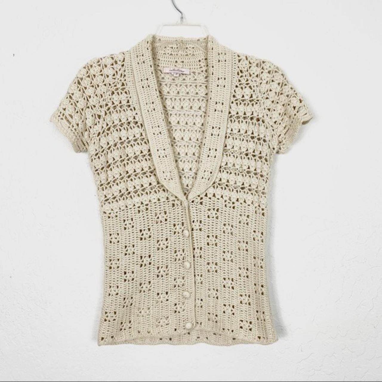 Product Image 1 - Vintage y2k Offwhite Crochet Short