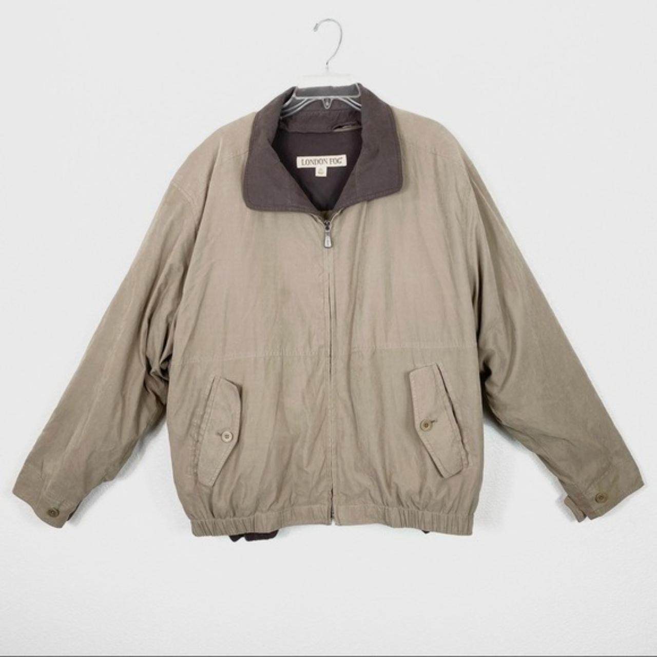 london fog wool bomber jacket