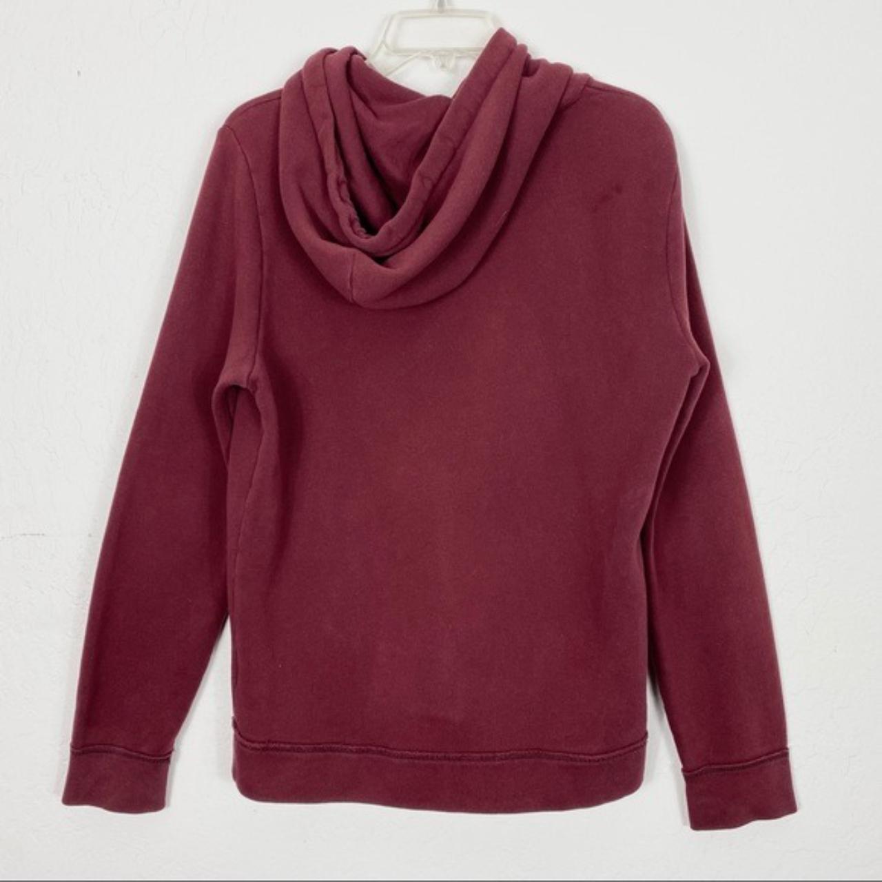 Abercrombie Maroon Red Hoodie Sweatshirt Gently used... Depop