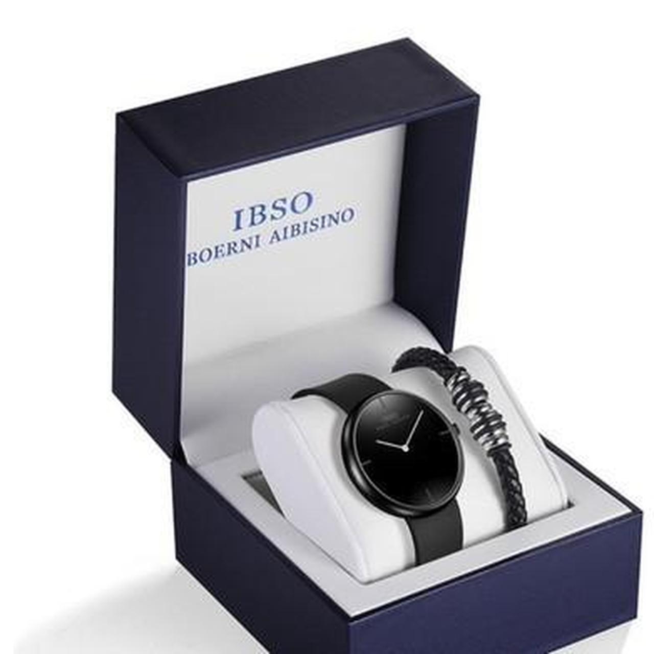 Men's IBSO Boerni Aibisino watch with a black face... - Depop