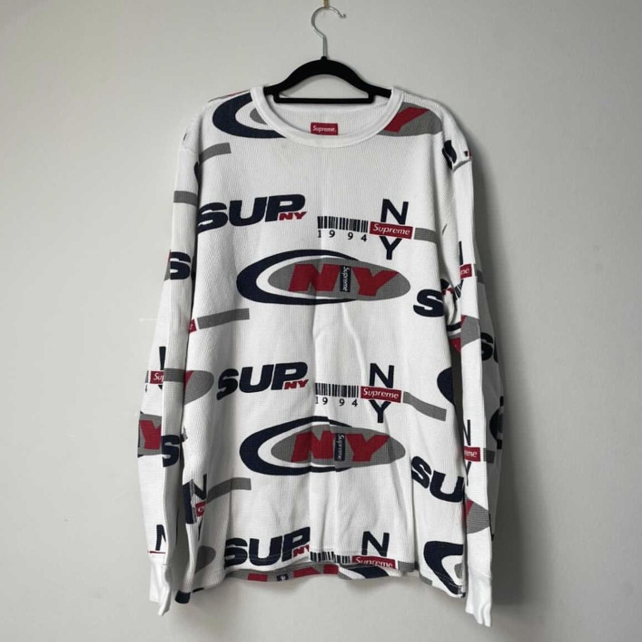 Supreme NY waffle thermal, Size : L, Colour : white...