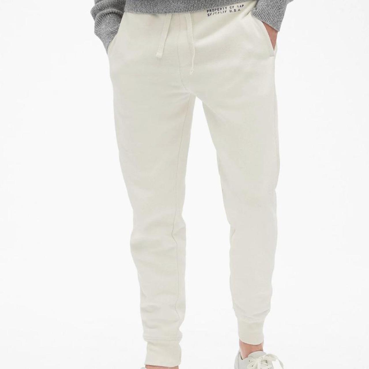 Gap white joggers on sale