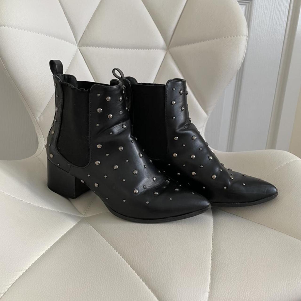 missguided studded boots