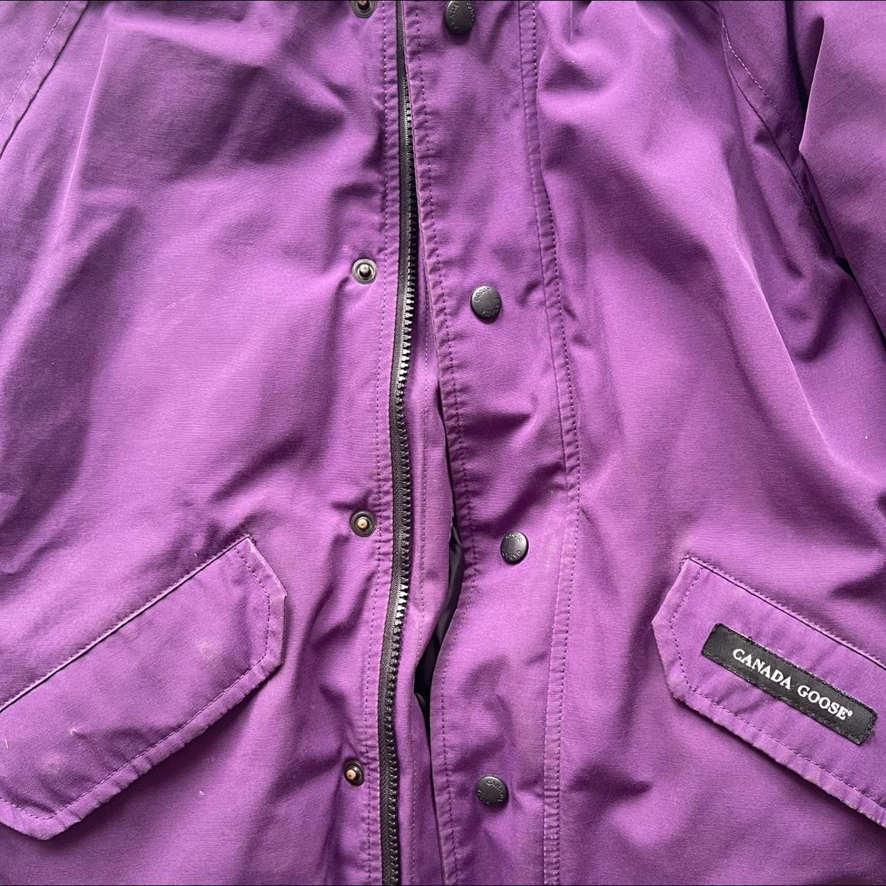 Selling this gorgeous purple Canada goose, in good... - Depop