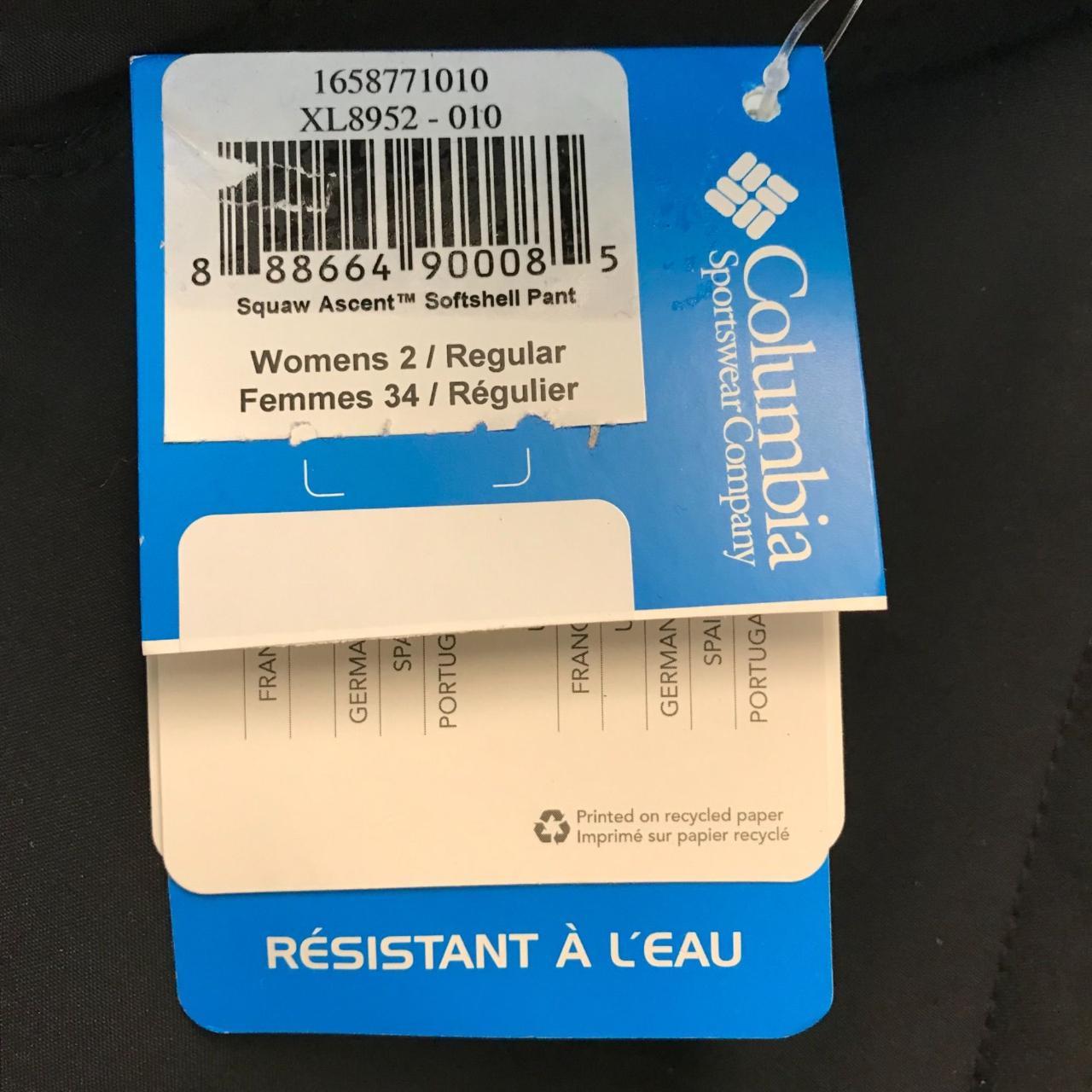 columbia squaw ascent softshell pant