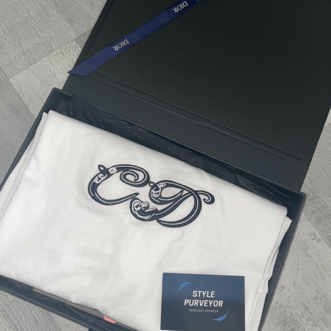 MENS DIOR T-SHIRT FRESH IN BOX AND PACKAGING - Depop