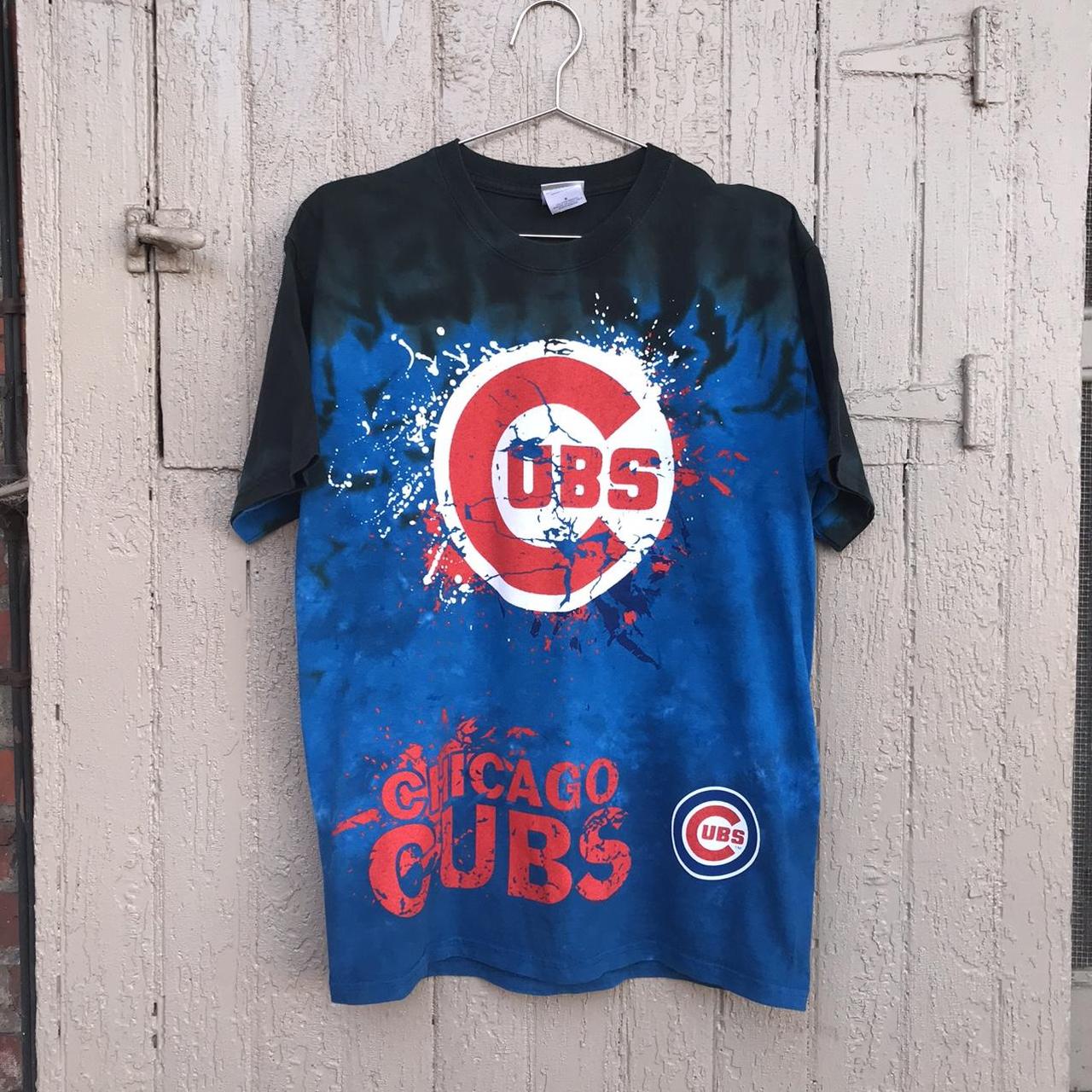 2000s Chicago Cubs tie-dye t-shirt! #chicago #cubs - Depop