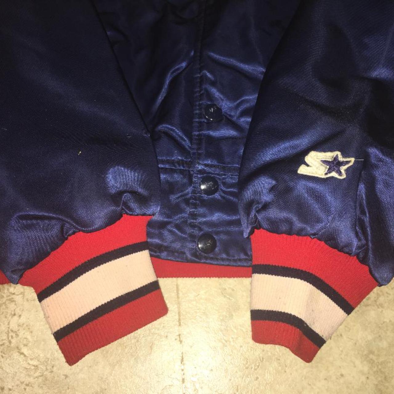 STARTER ATLANTA BRAVES SATIN JACKET SIZE XXL DIAMOND - Depop