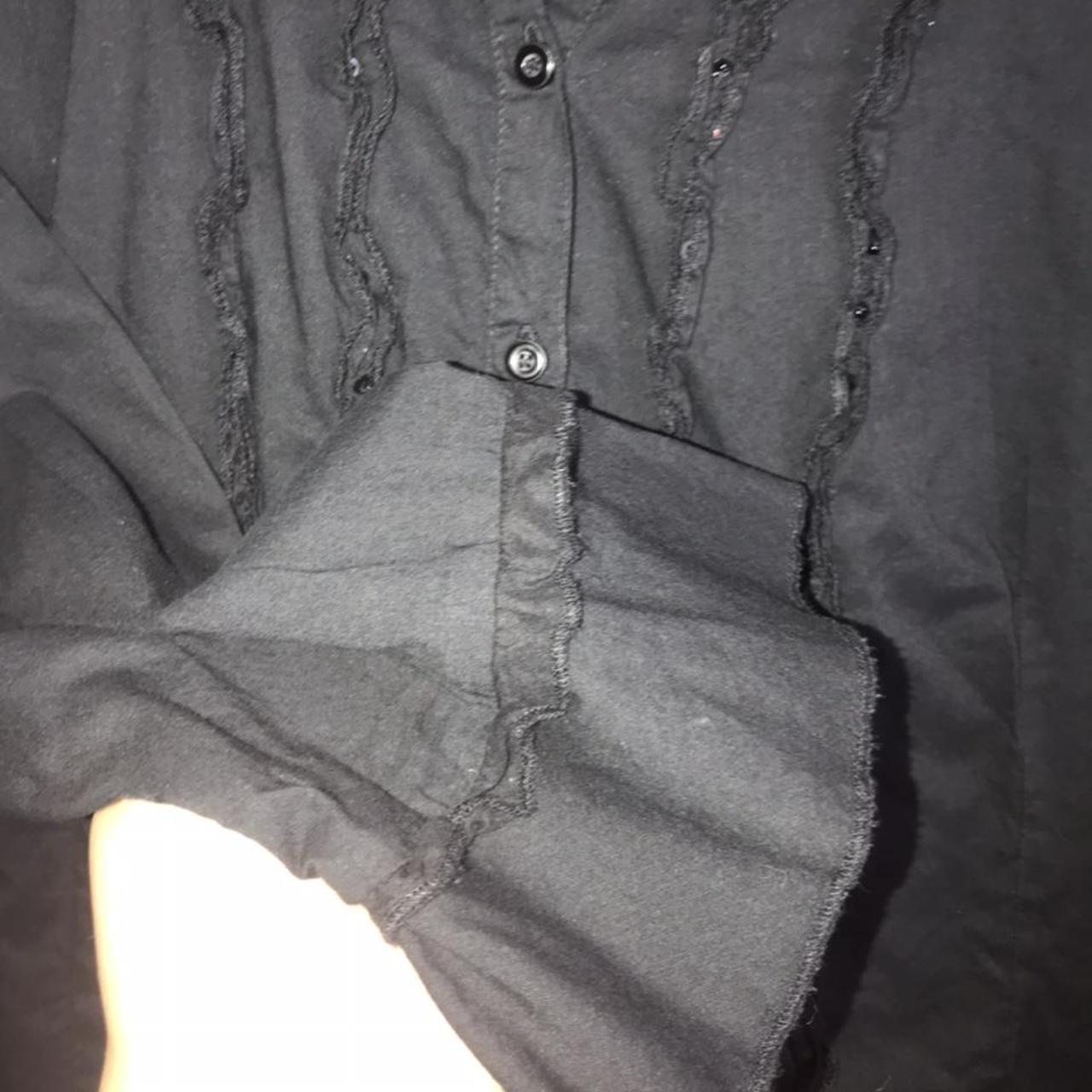 No Boundaries Women's Black Blouse (2)
