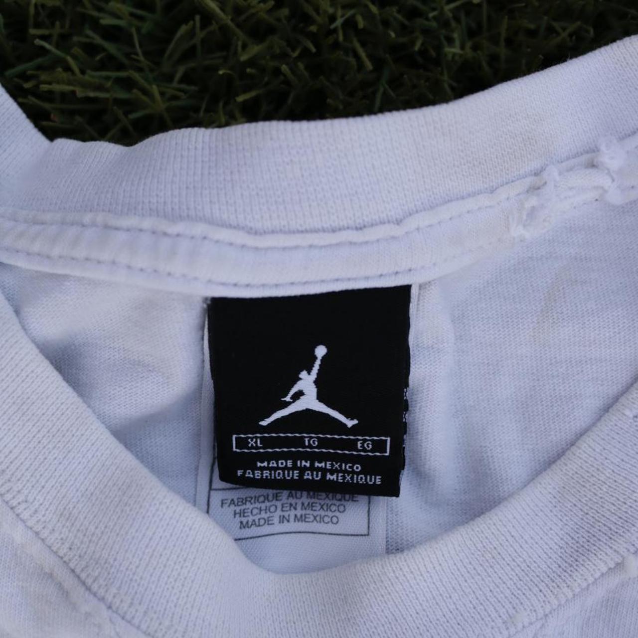 Michael Air Jordan Textured Fingerprint Tee!... - Depop