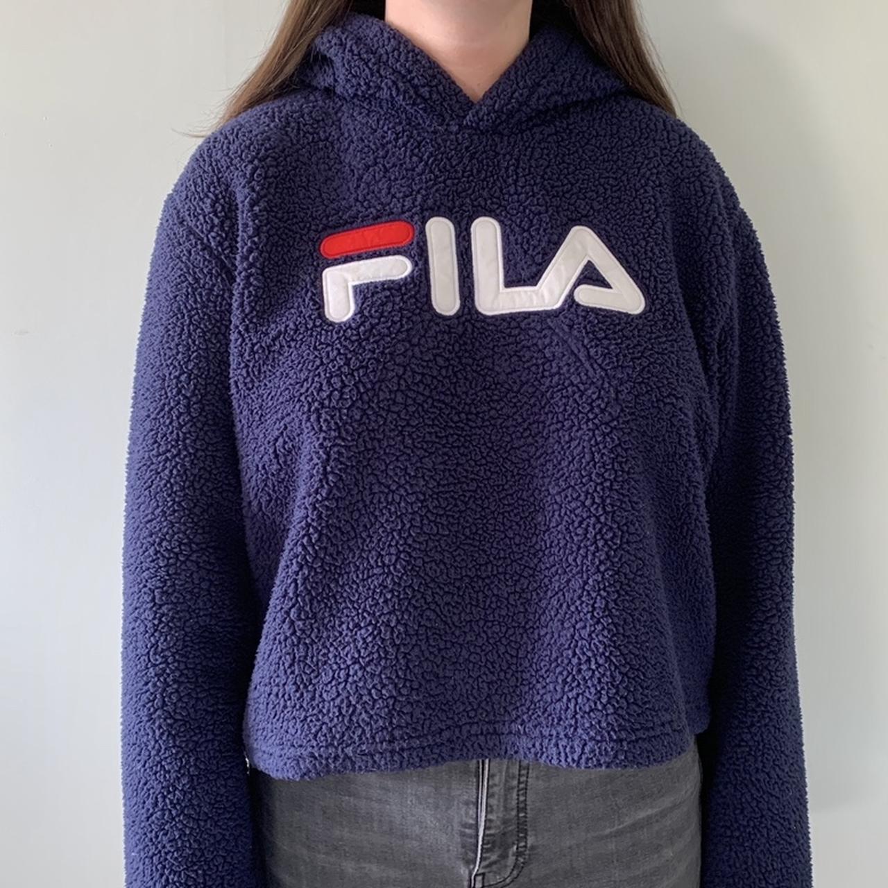 Fila hot sale fluffy hoodie