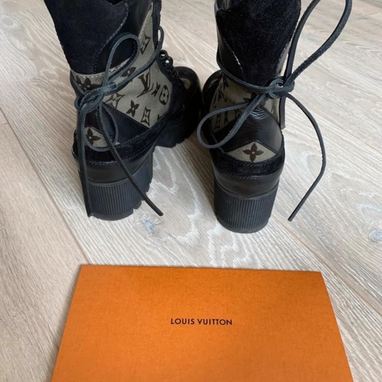 LOUIS VUITTON LAUREATE DESERT BOOTS Size U.K. - Depop