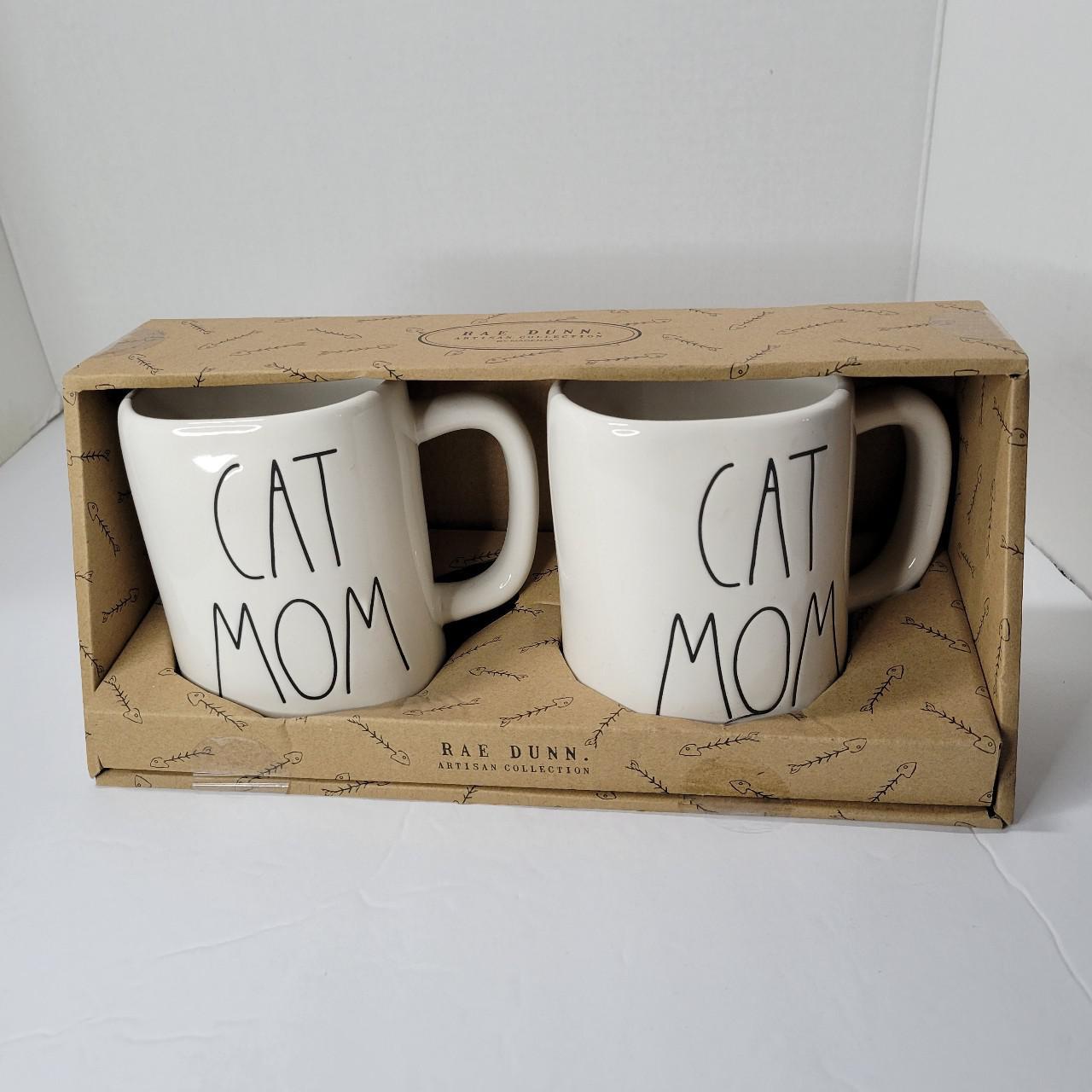 Cat mom rae dunn 2024 mug