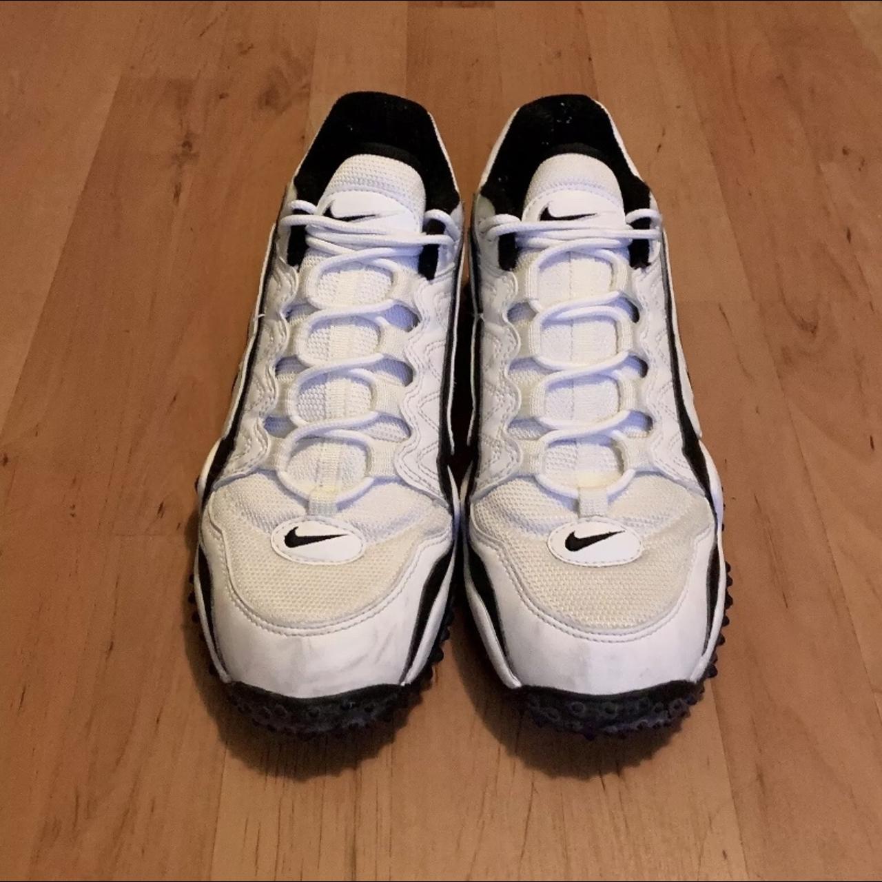 Enlace software Tengo una clase de ingles Vintage 1997 Nike Air Zoom Turf Football Shoes White... - Depop