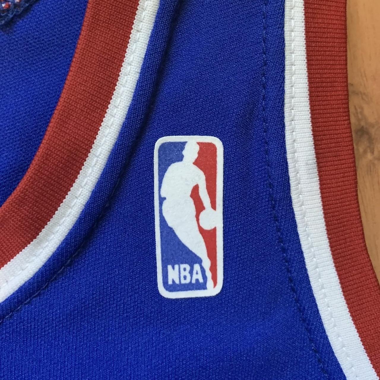 Vintage 80s MacGregor Sand Knit NBA Detroit Pistons - Depop