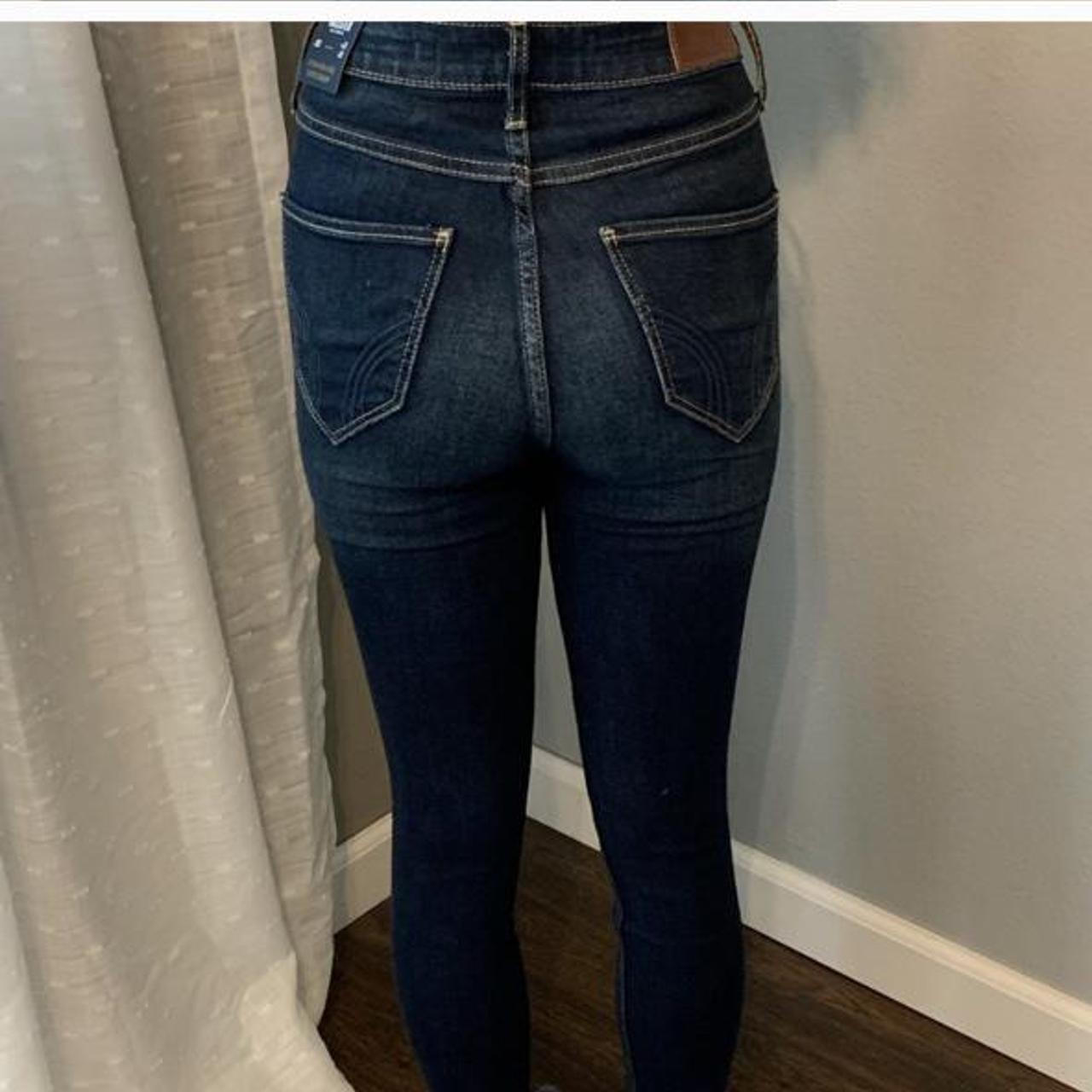 Hollister Ultra High-Rise Super Skinny Jeans, 00S.... - Depop