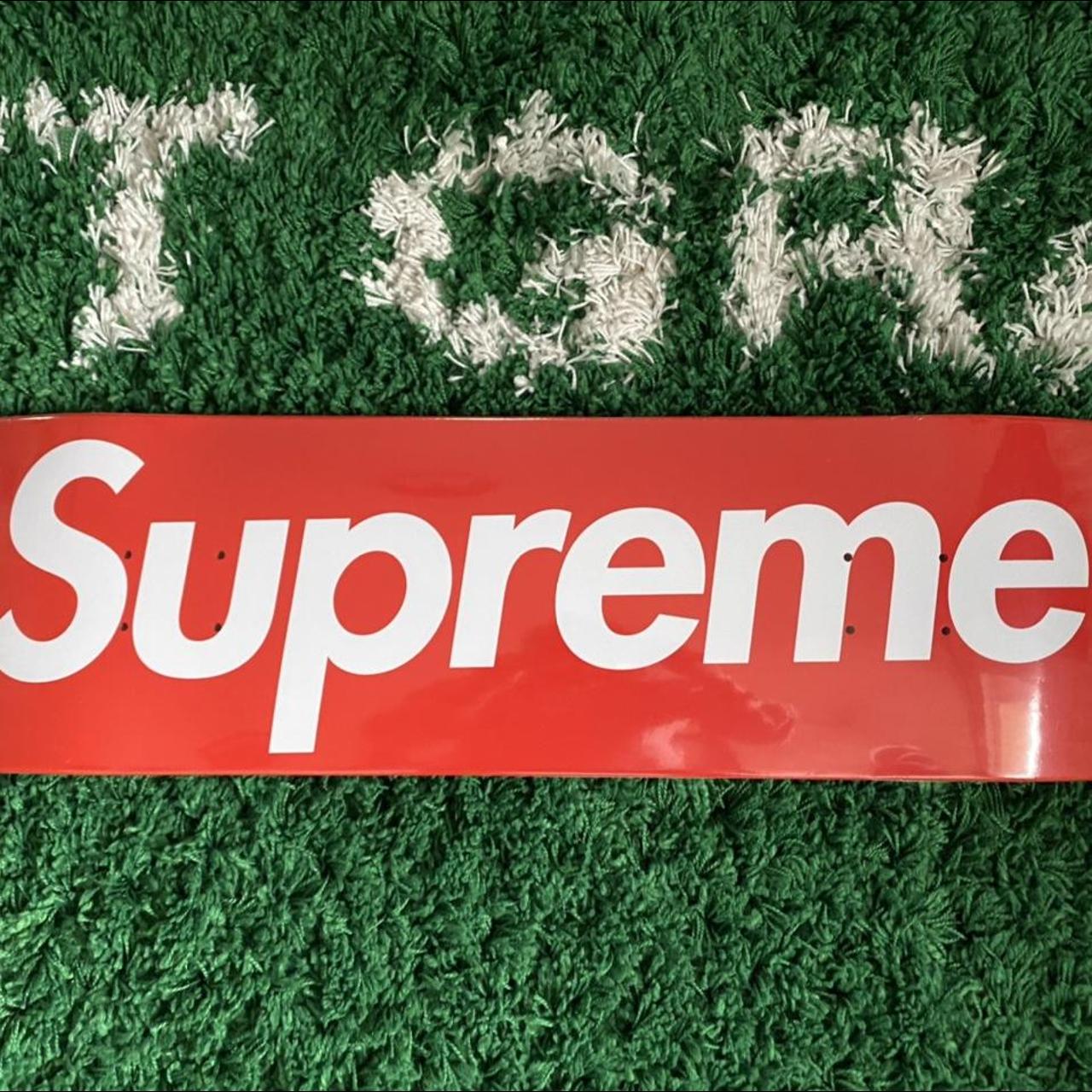 Supreme Uncut Box Logo Skateboard Deck Brand new... - Depop