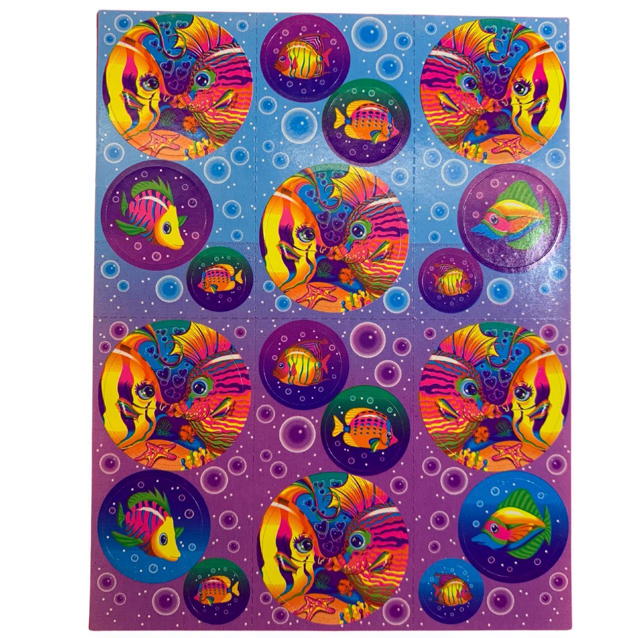 Rare Vintage Lisa Frank stickers crossover Hollywood Bear dolphins Unicorn  more