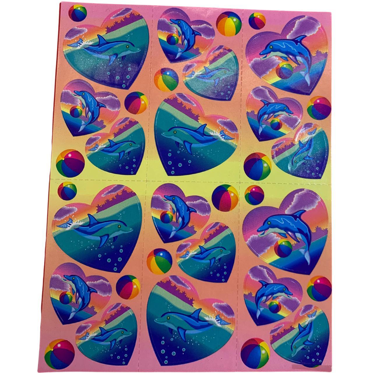 LISA FRANK STICKERS - 80+ stickers on this sheet - - Depop