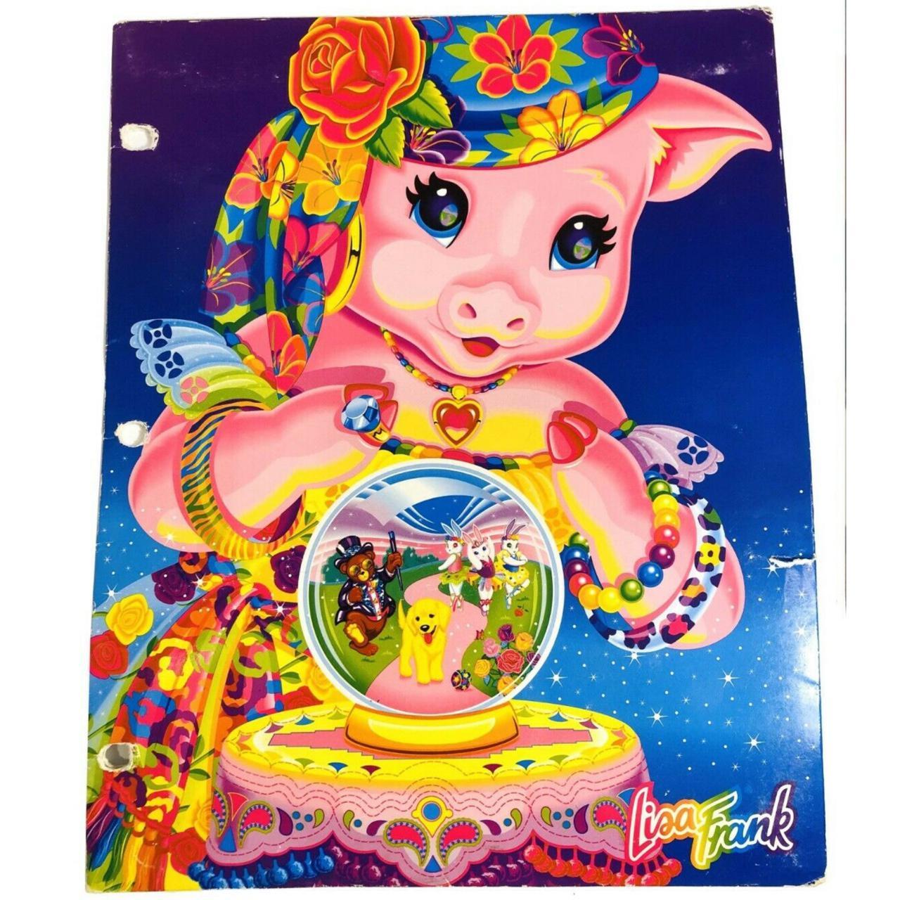 One of the cutest early 2000's Lisa frank art - Depop