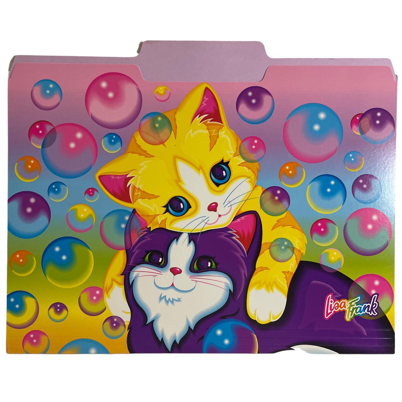 ✨VTG✨ Lisa Frank on sale Bubble Kittens iron-on patch - SIP