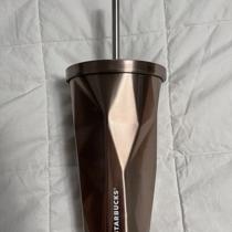 Starbucks Rose Gold Geometric Tumbler 2017