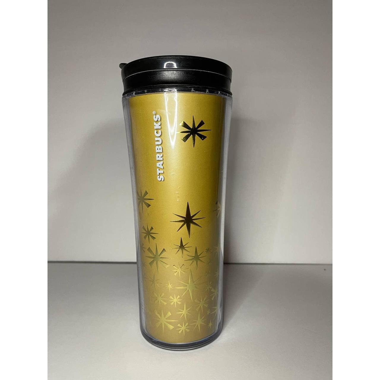 Rose gold Studded Starbucks cup. Never used. price - Depop