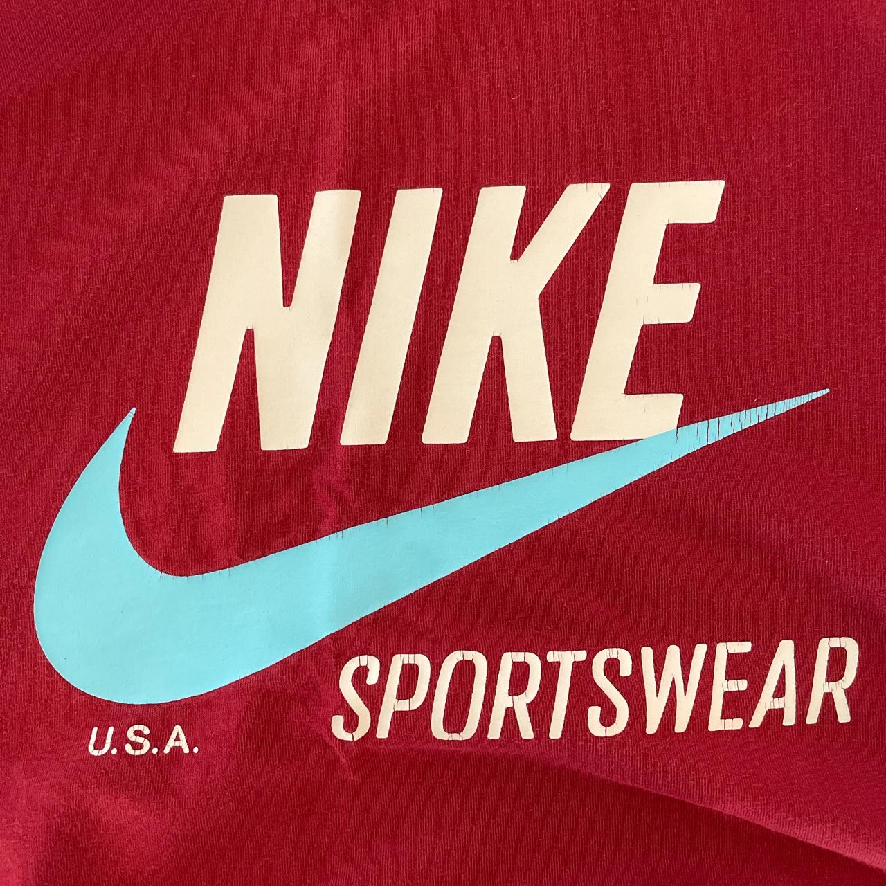 Nike Sportswear 90s t shirt from Japan (made in... - Depop