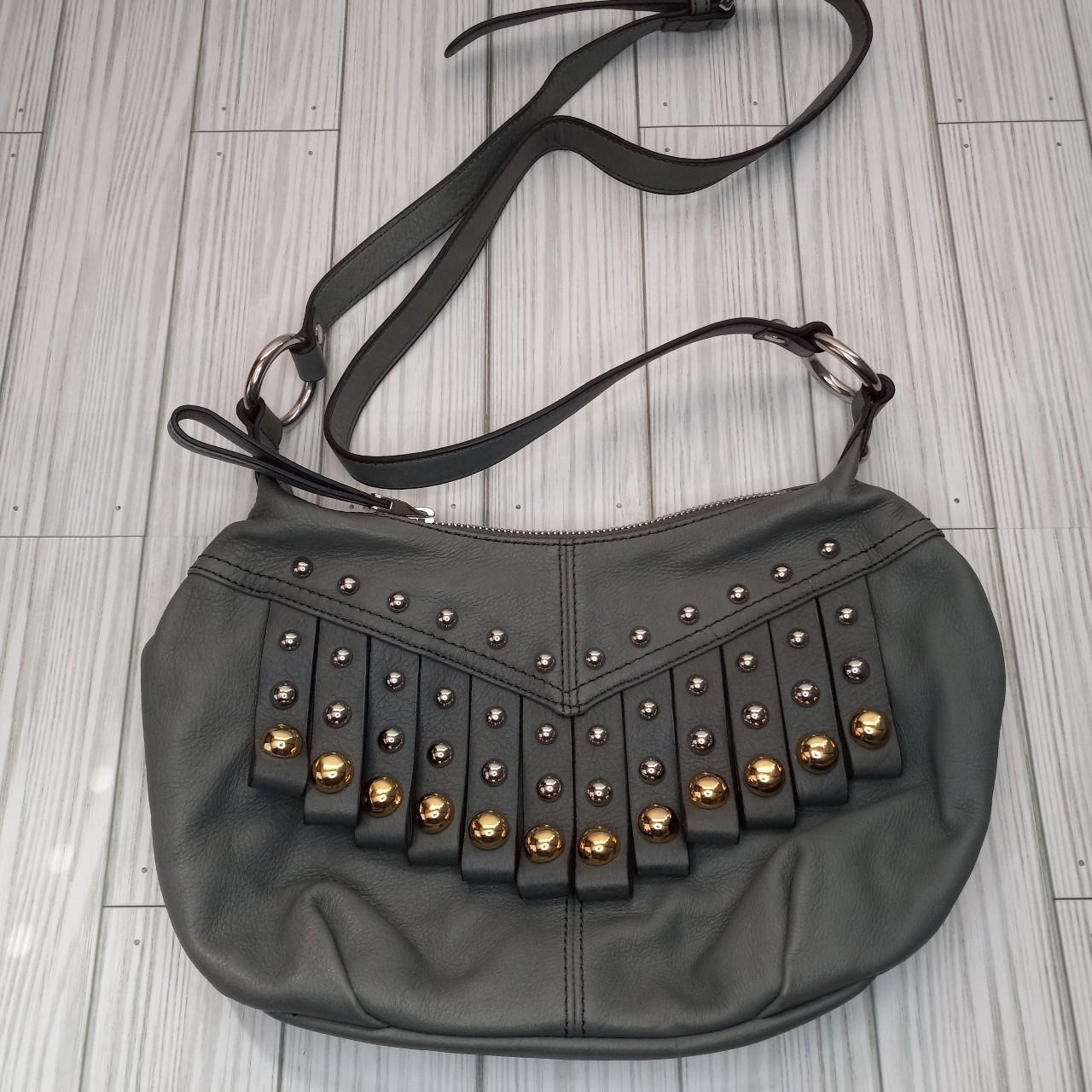 Studded Decor Crossbody Bag Gothic Black Shoulder Bag Trendy - Temu