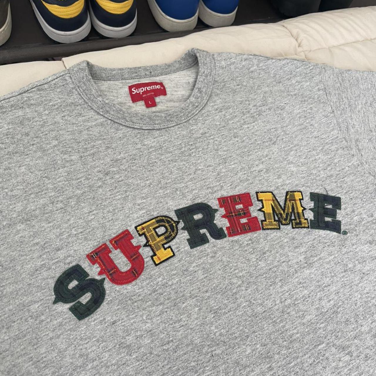 Supreme “Stripe Speckle Beanie” FW19 Currently | Depop
