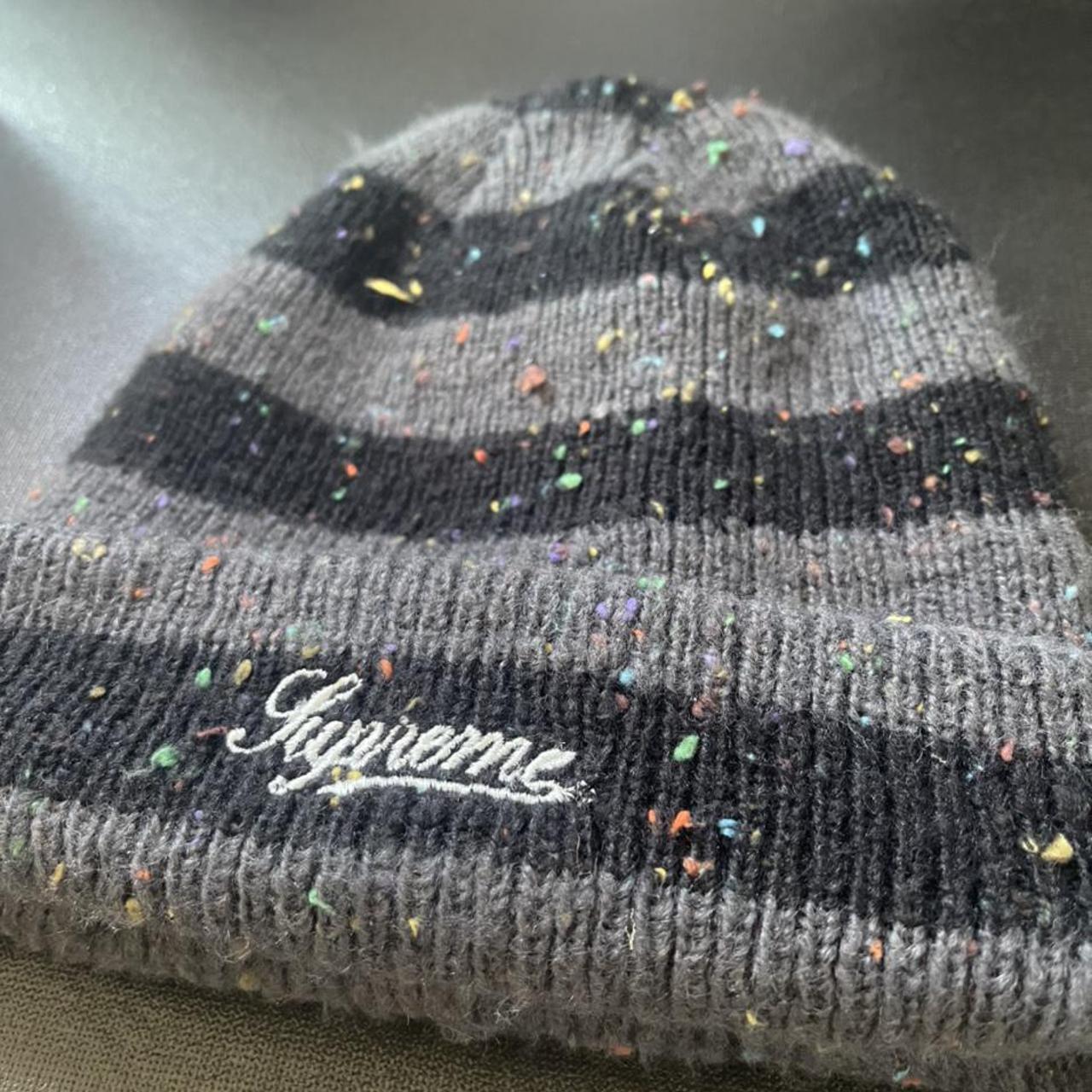 Supreme “Stripe Speckle Beanie” FW19, Currently