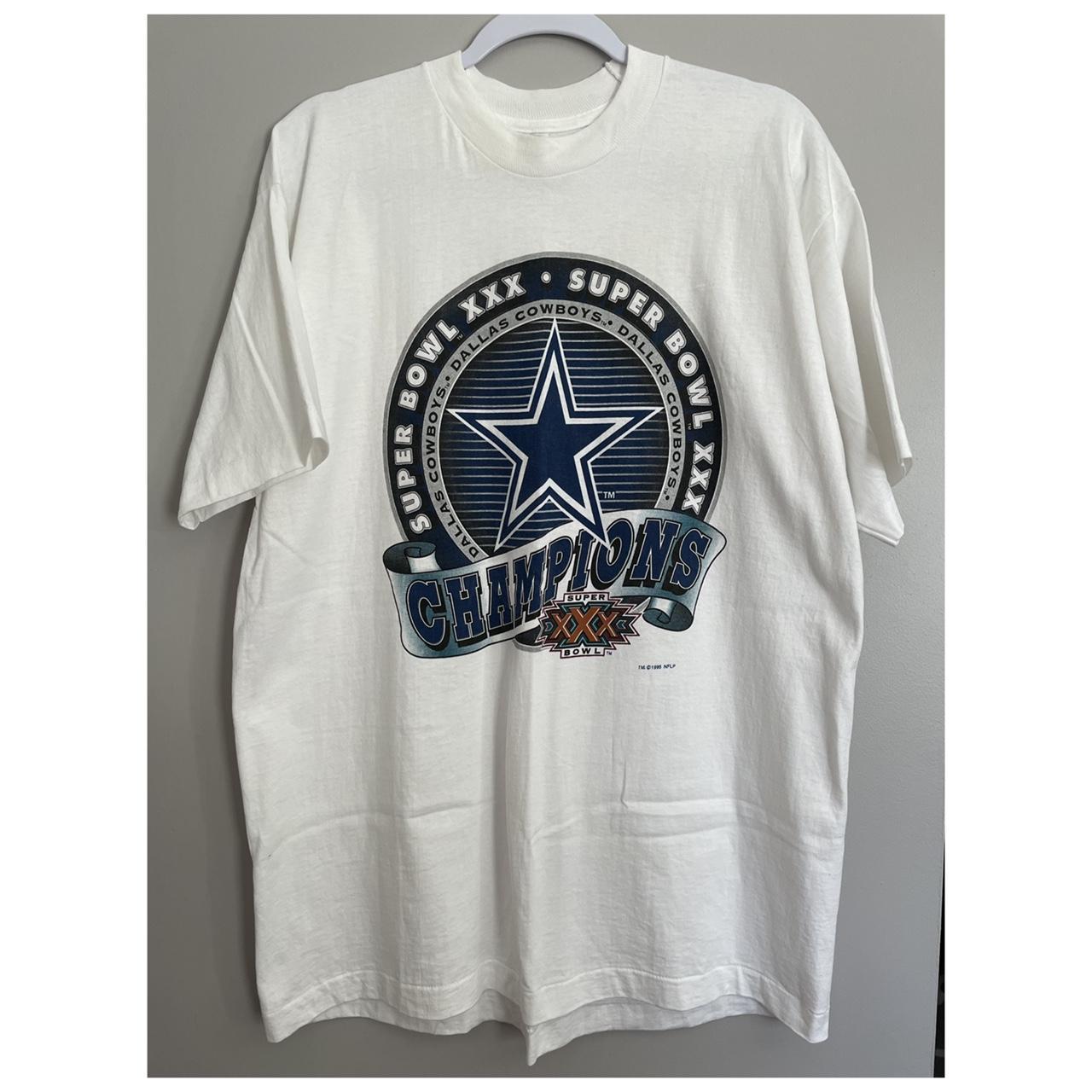 Vintage 1995 Dallas Cowboys Super Bowl Champions - Depop