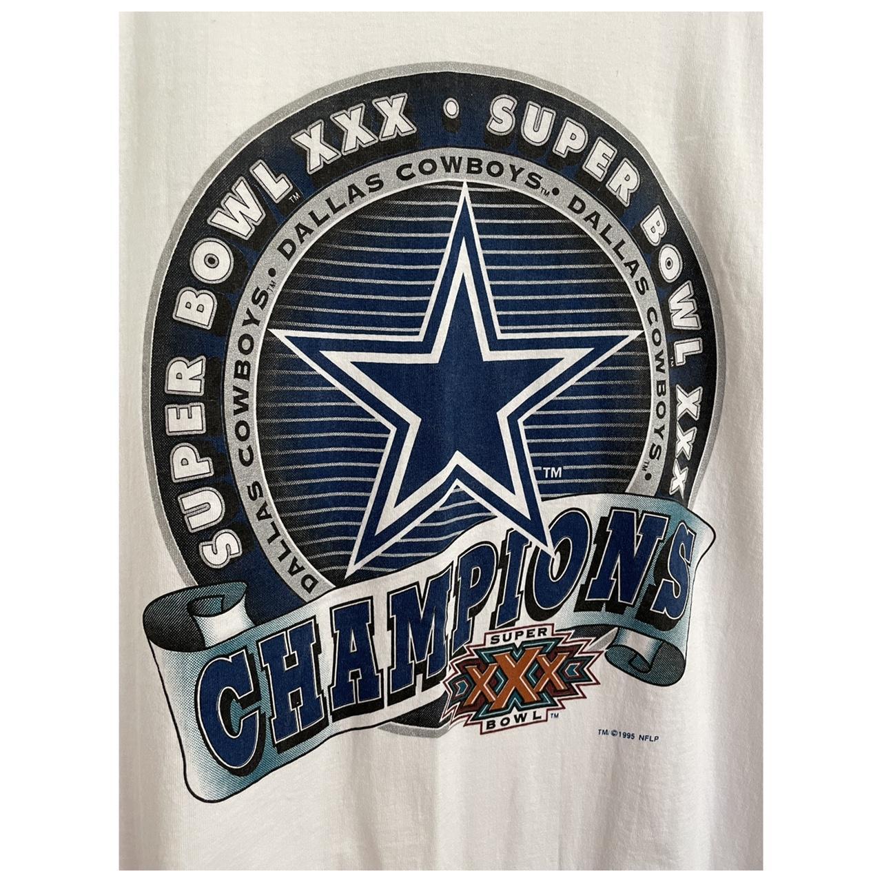 Vintage 1995 Dallas Cowboys Super Bowl Champions - Depop