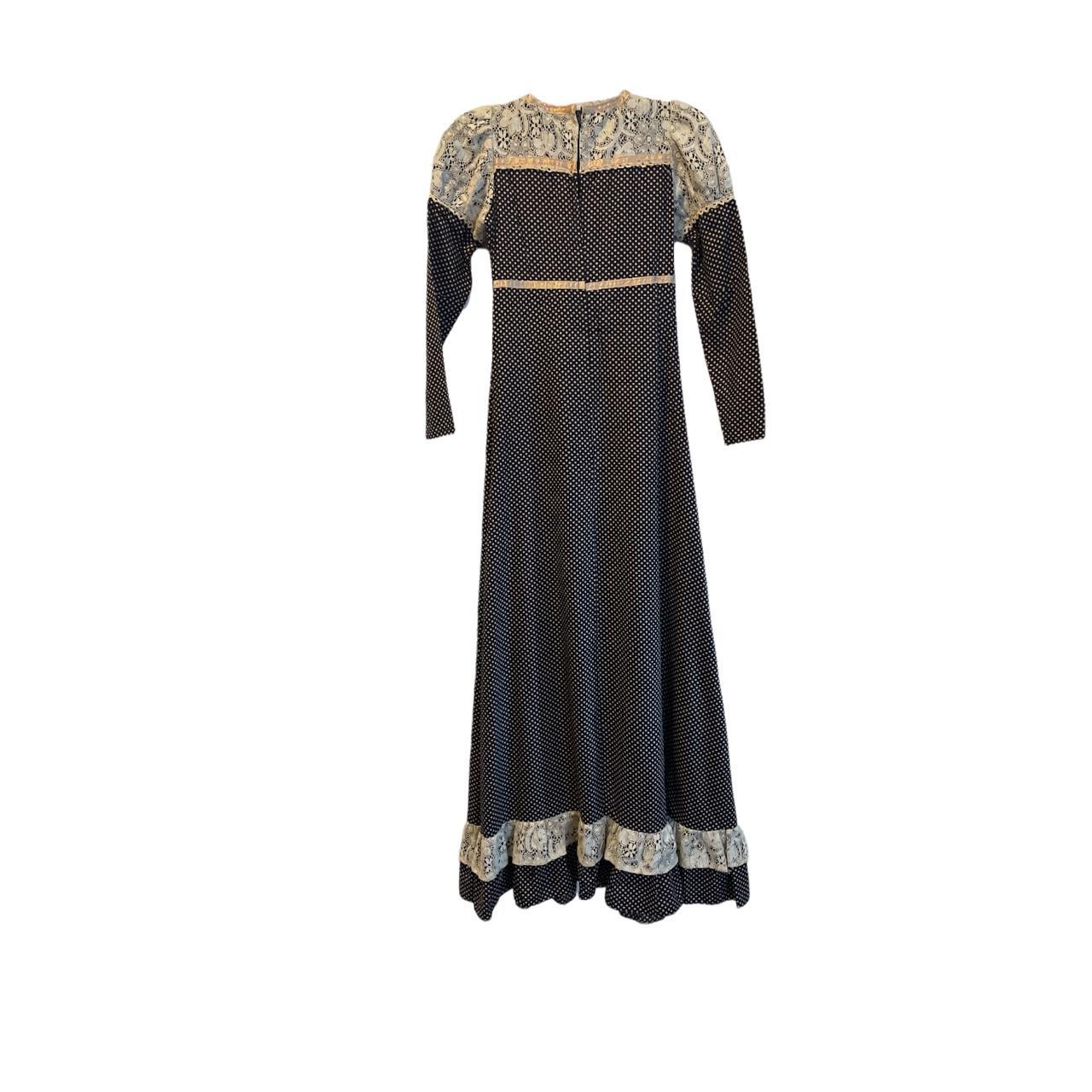 Gunne Sax Black Label Vintage 1960’s Maxi Dress. - Depop