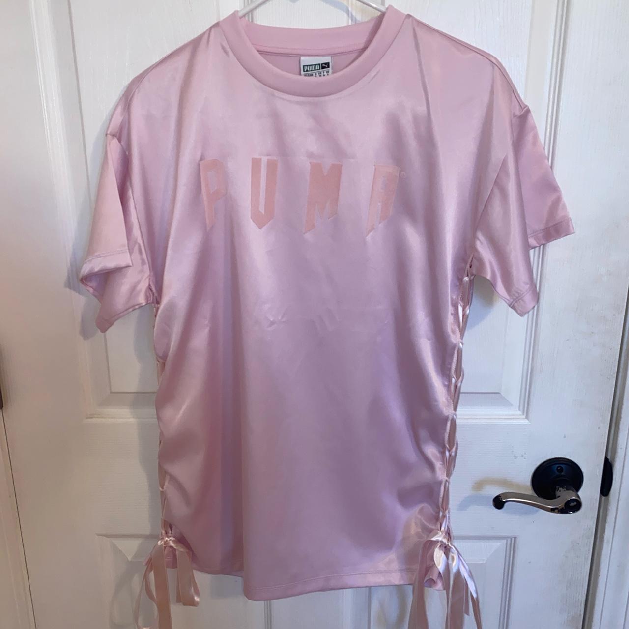 Fenty x Puma Velvet - with Long Silk Depop T-Shirt Lettering