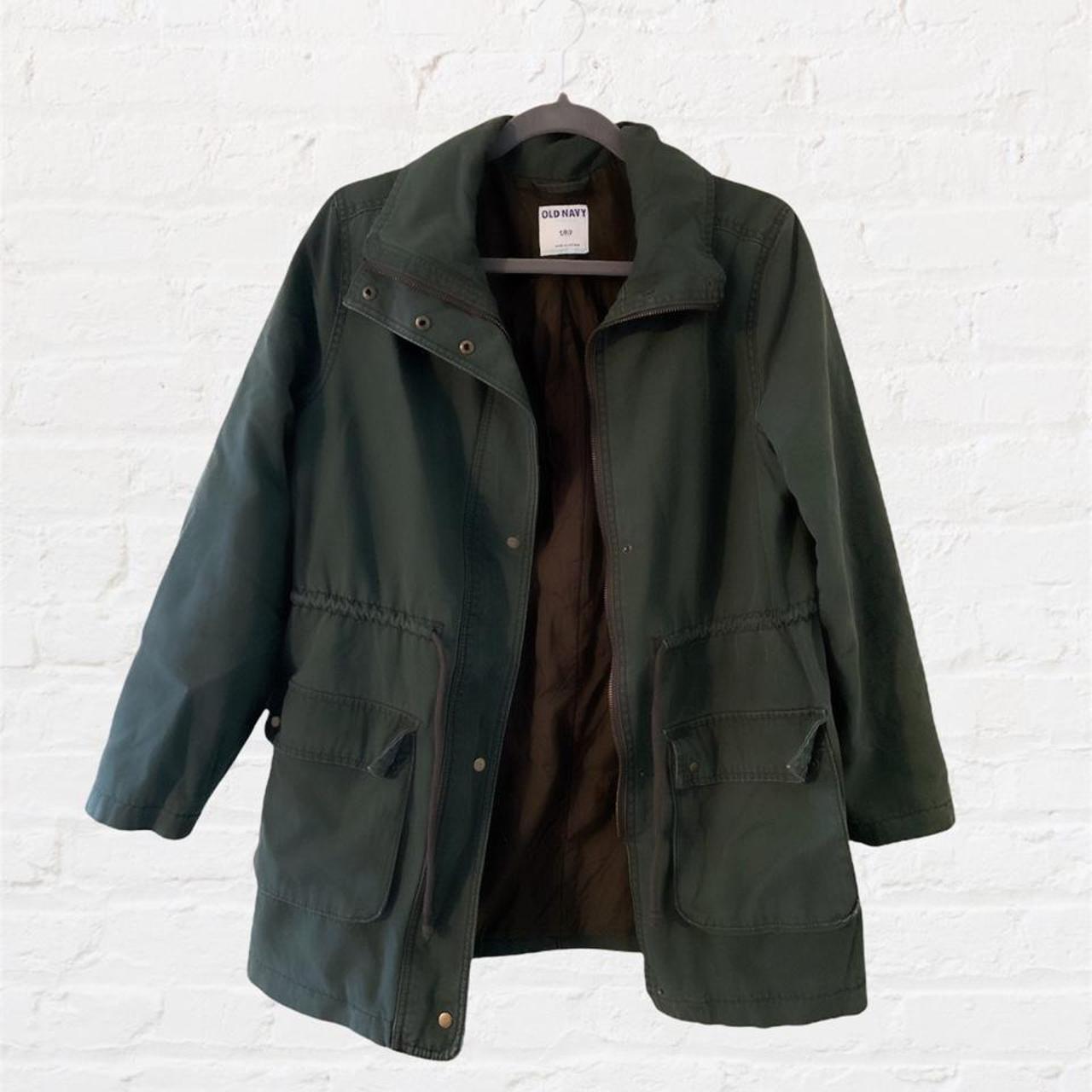 old navy army green jacket