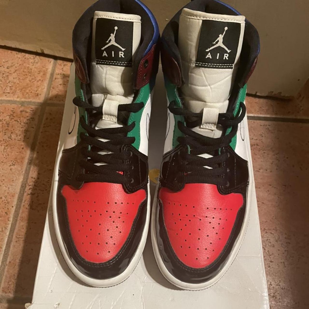 multicolor jordan 1 women's