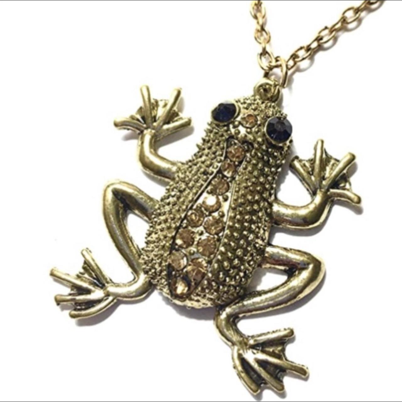 Luxury Designer Golden Jewelry Set For Women Frog Animal Stainless Steel Pendant  Necklace Lot Gothic Accessories Joyas Mujer - AliExpress