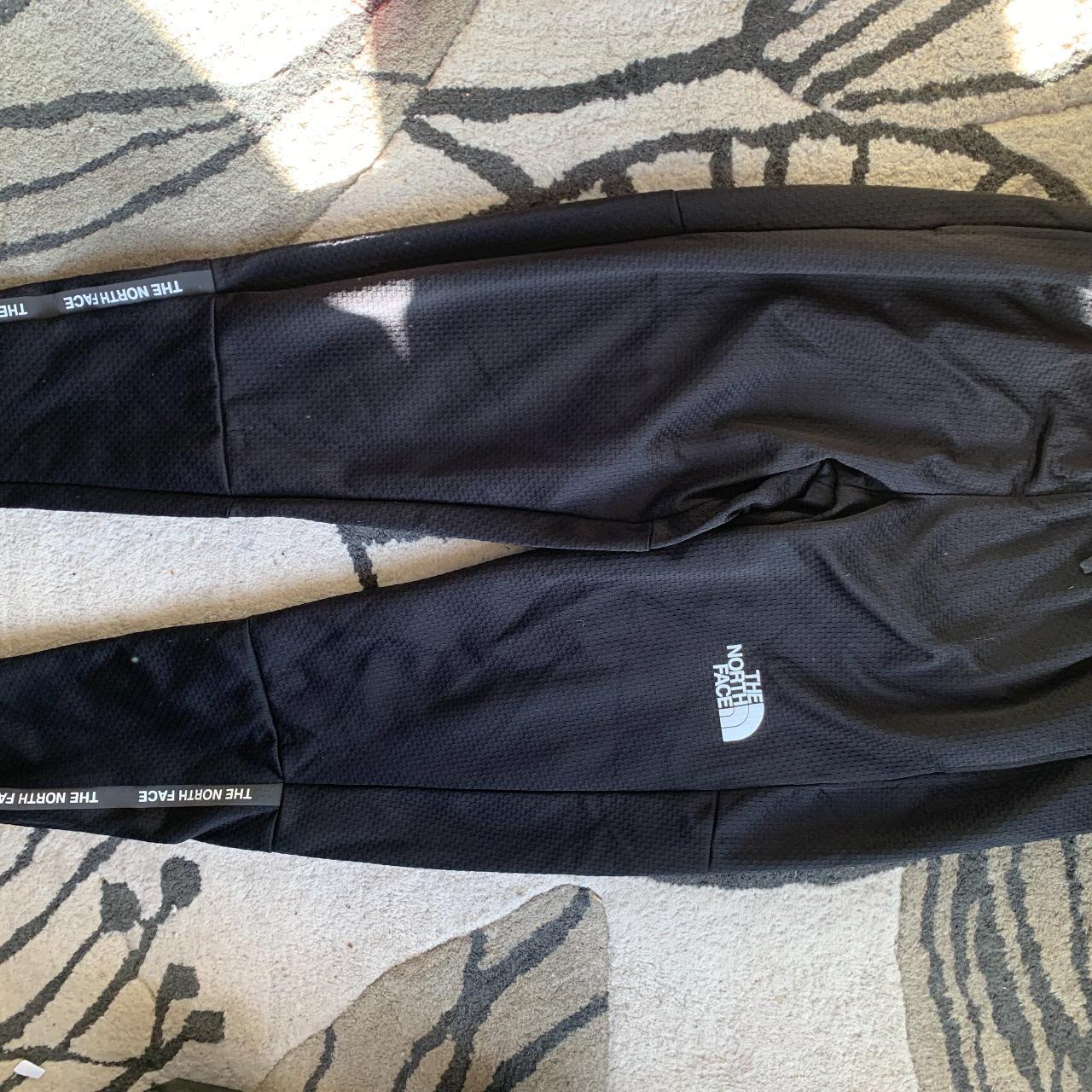 north face tracksuit bottoms black