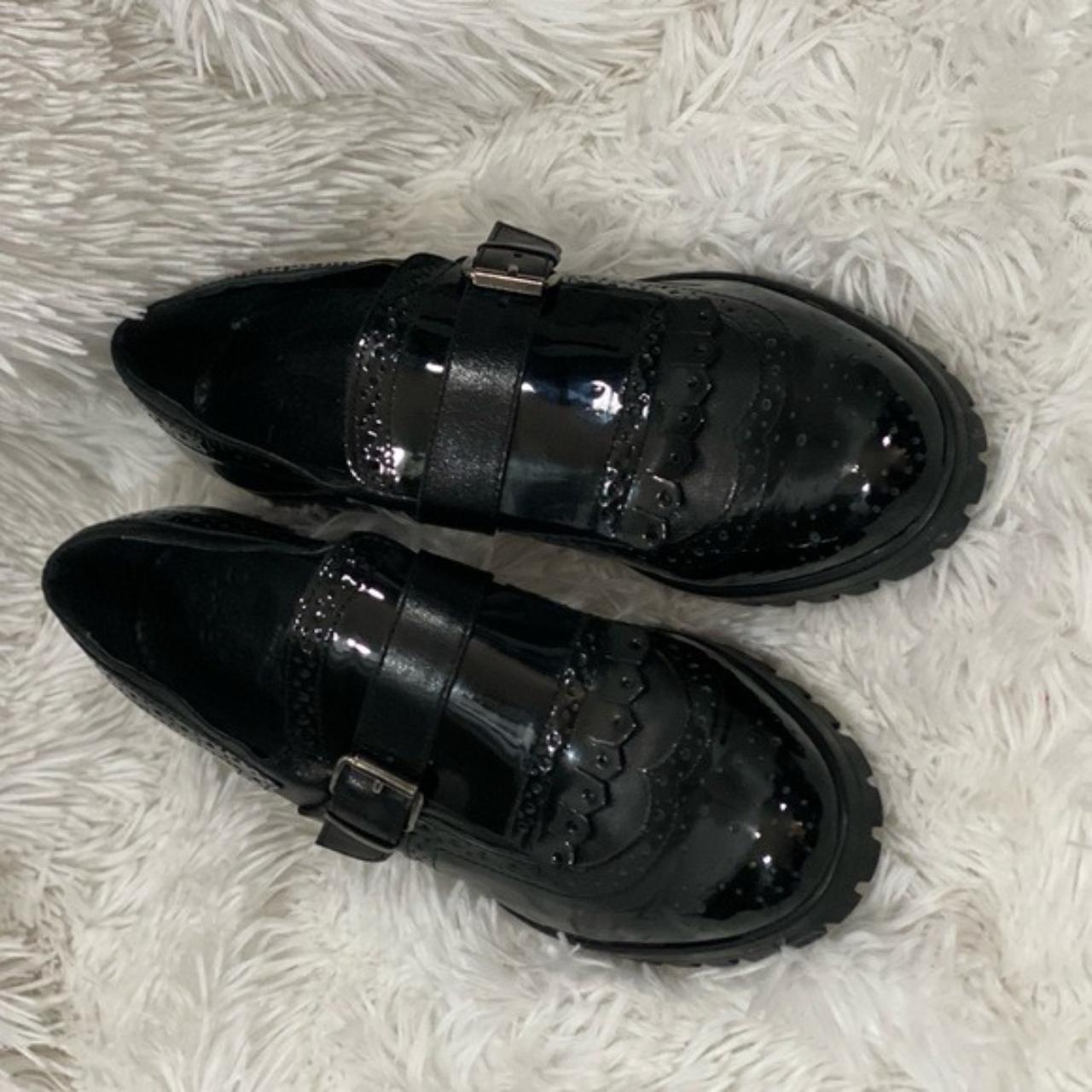 Bertie Women's Black Loafers (4)