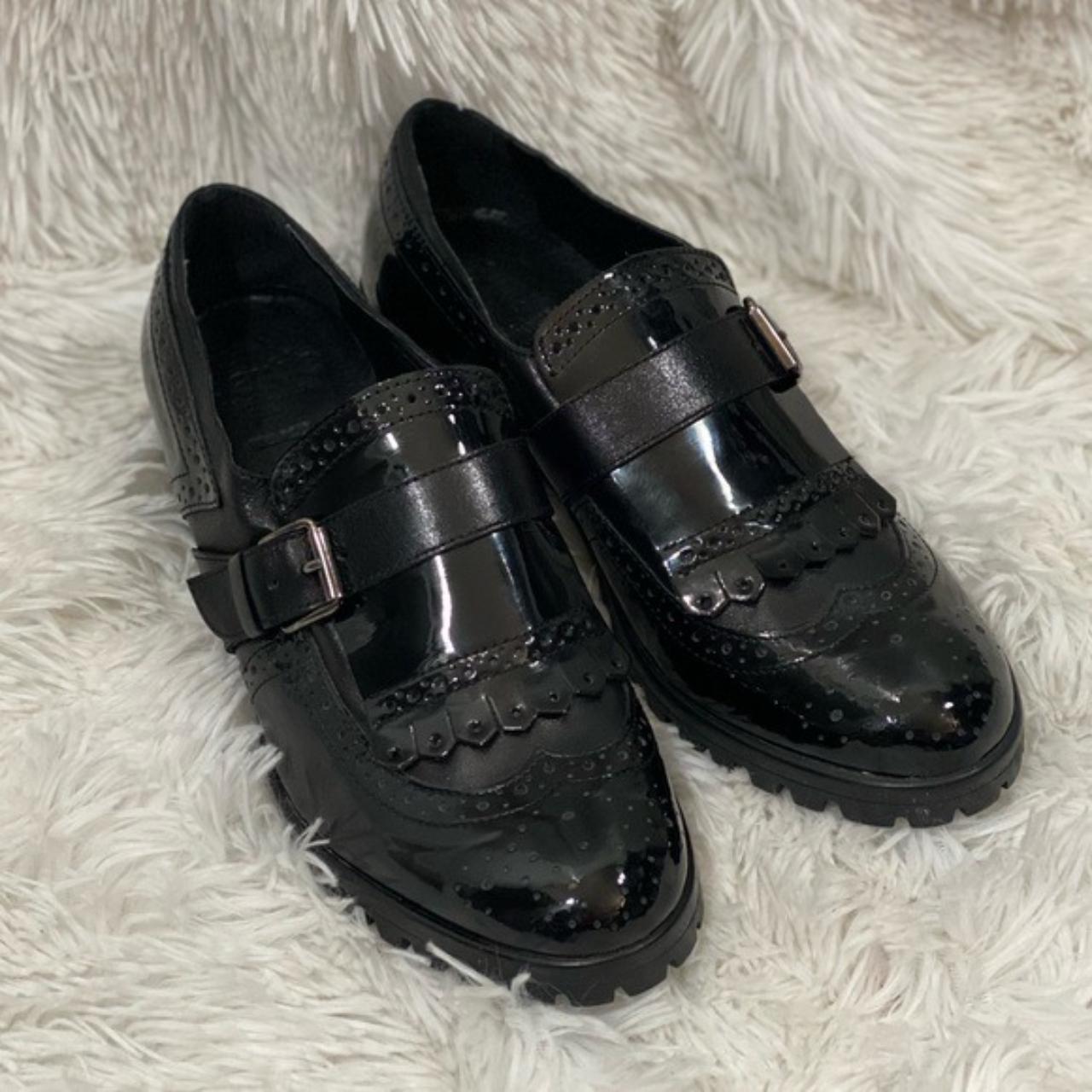Bertie Women's Black Loafers (3)