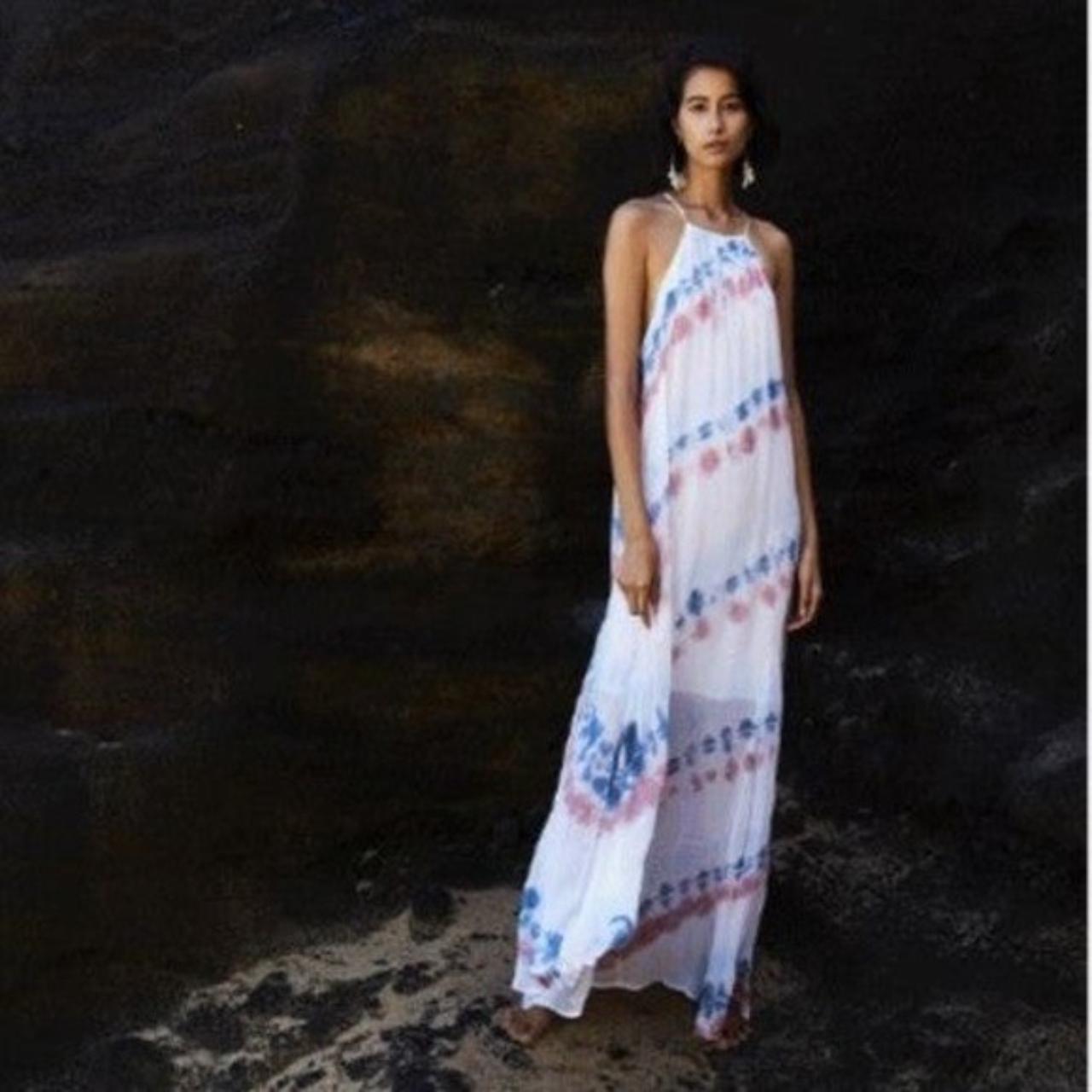 Young sale Fabulous and Broke Tie Dye Halter Maxi Dress - Size M